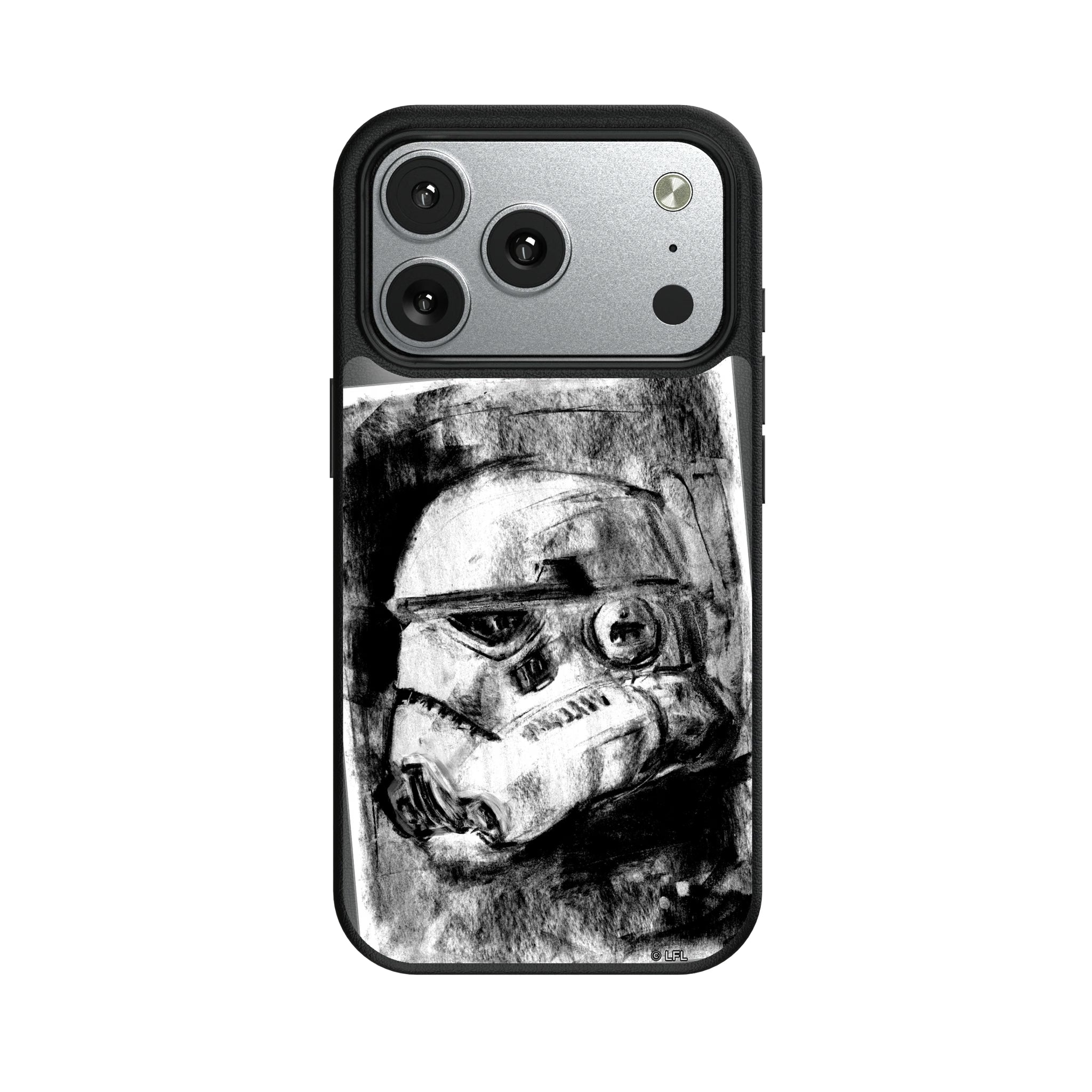 Star Wars Stormtrooper Portrait iPhone MagSafe Compatible Phone Case for Apple iPhone#Device_iPhone 17 Pro