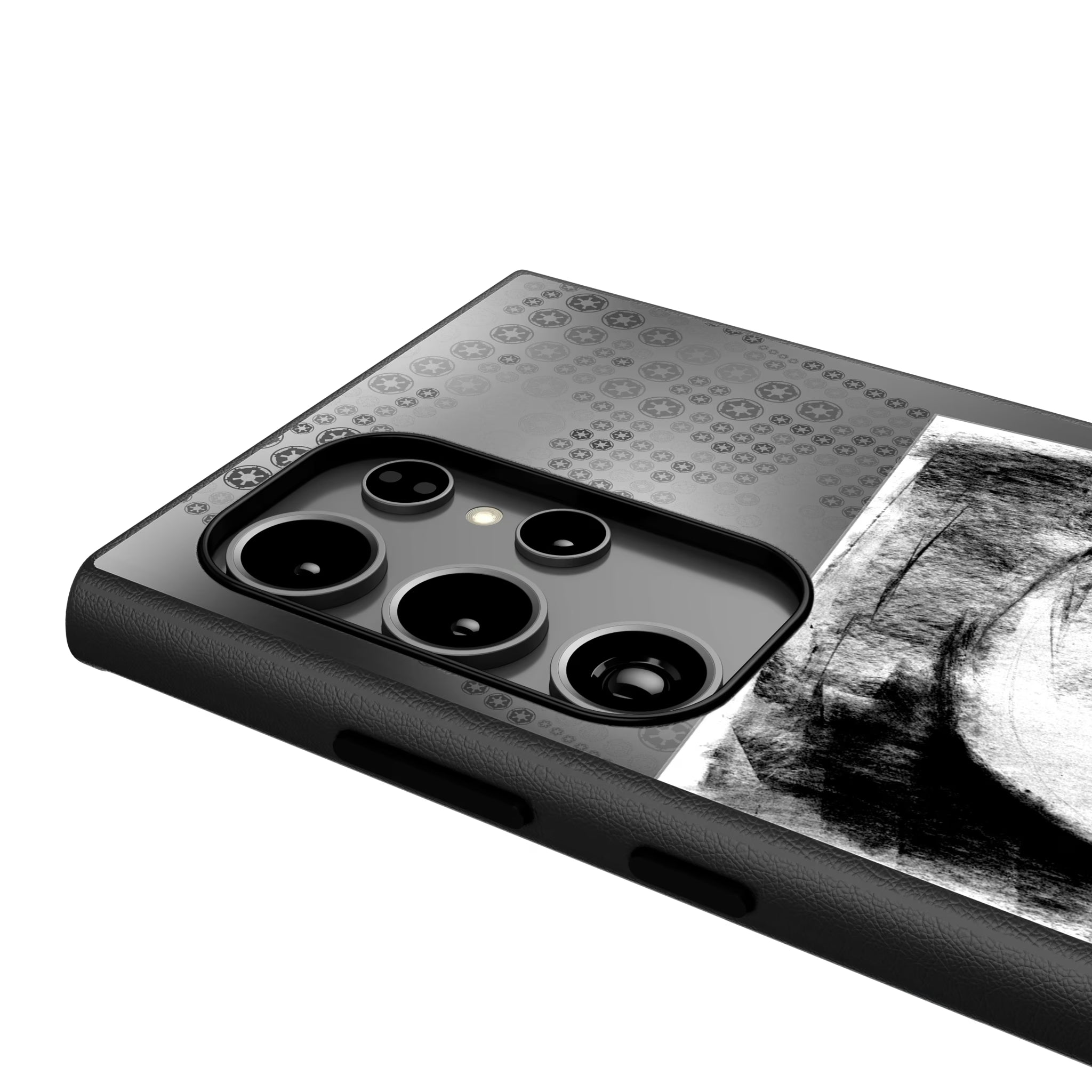 Star Wars Stormtrooper Portrait Galaxy MagSafe Compatible Phone Case for Samsung Galaxy - Detail