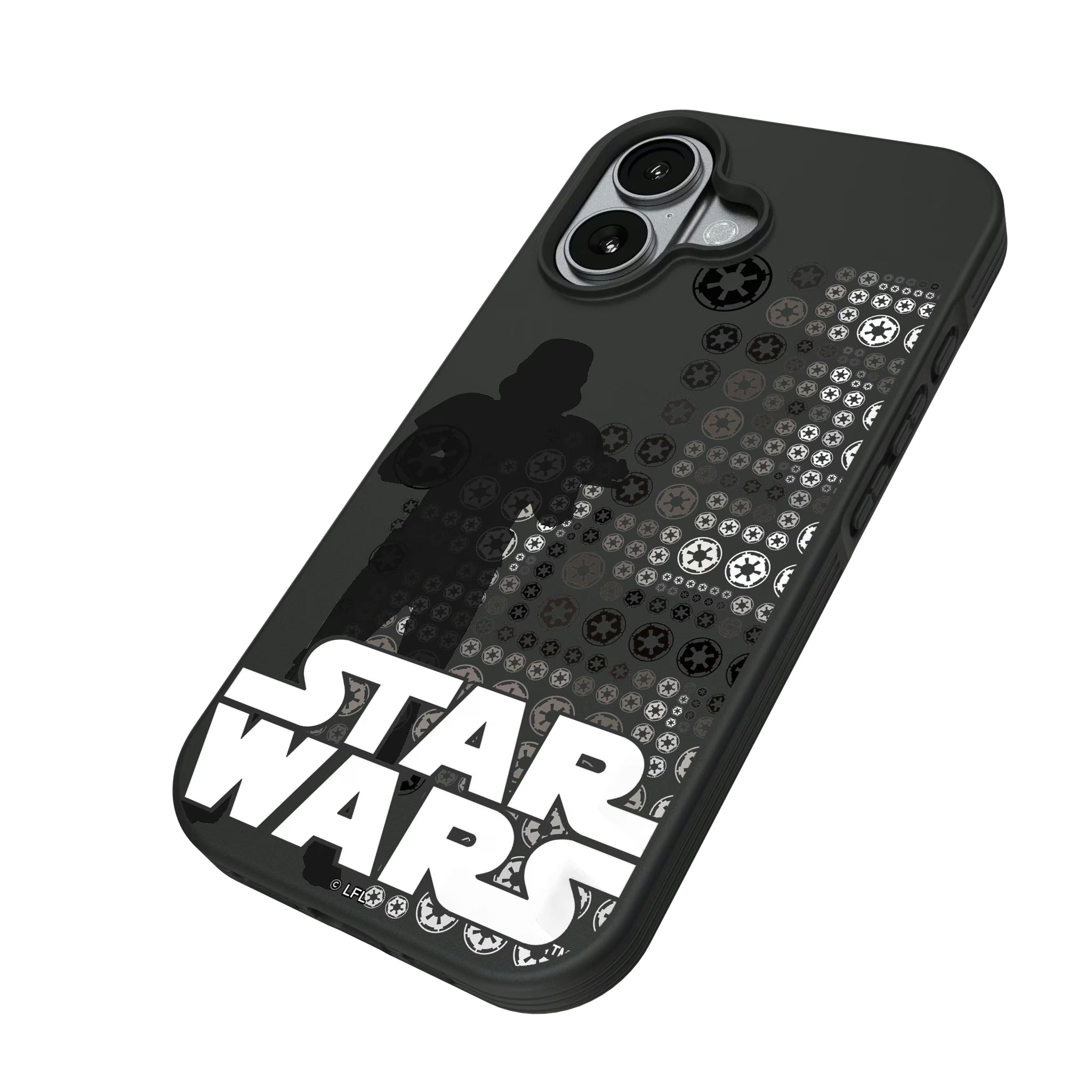 Star Wars Stormtrooper Quadratic iPhone Bump Phone Case for Apple iPhone - Isometric View#Device_iPhone 17