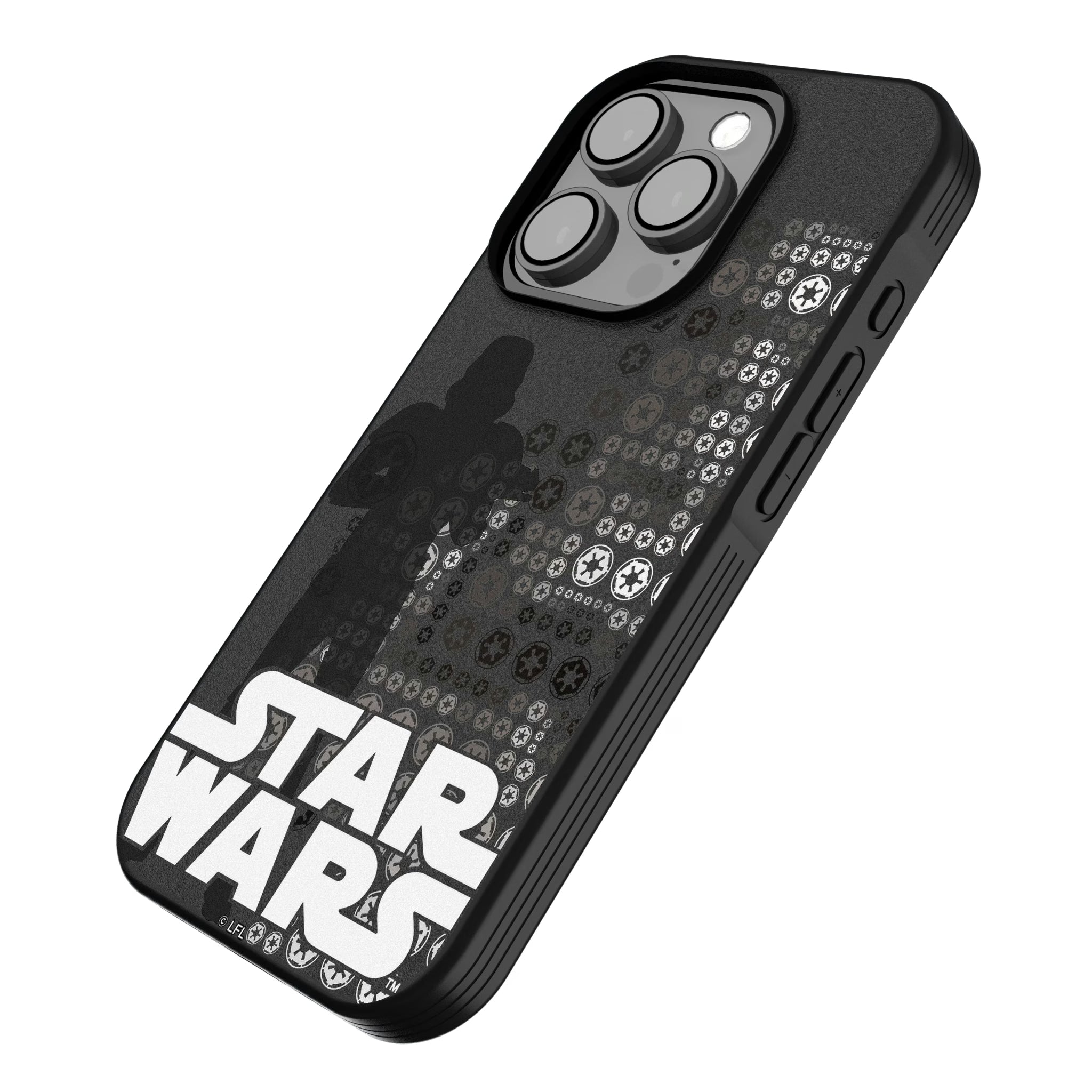 Star Wars Stormtrooper Quadratic iPhone Bump Phone Case for Apple iPhone - Isometric View