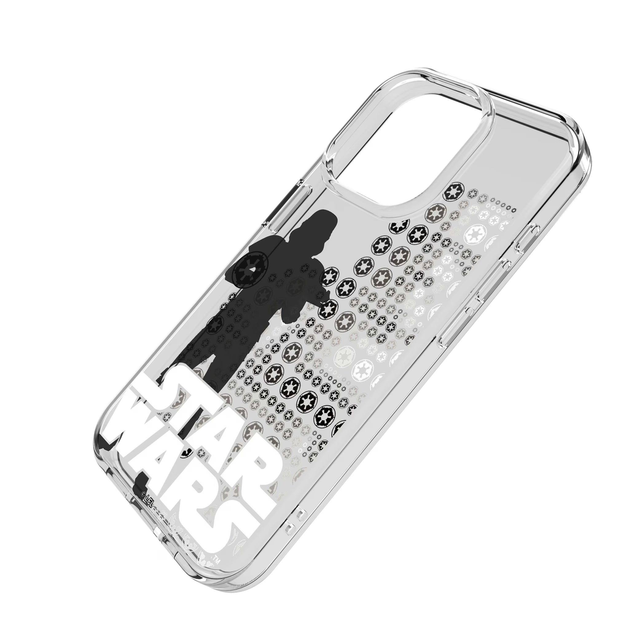Star Wars Stormtrooper Quadratic iPhone Clear Phone Case for Apple iPhone - Isometric View