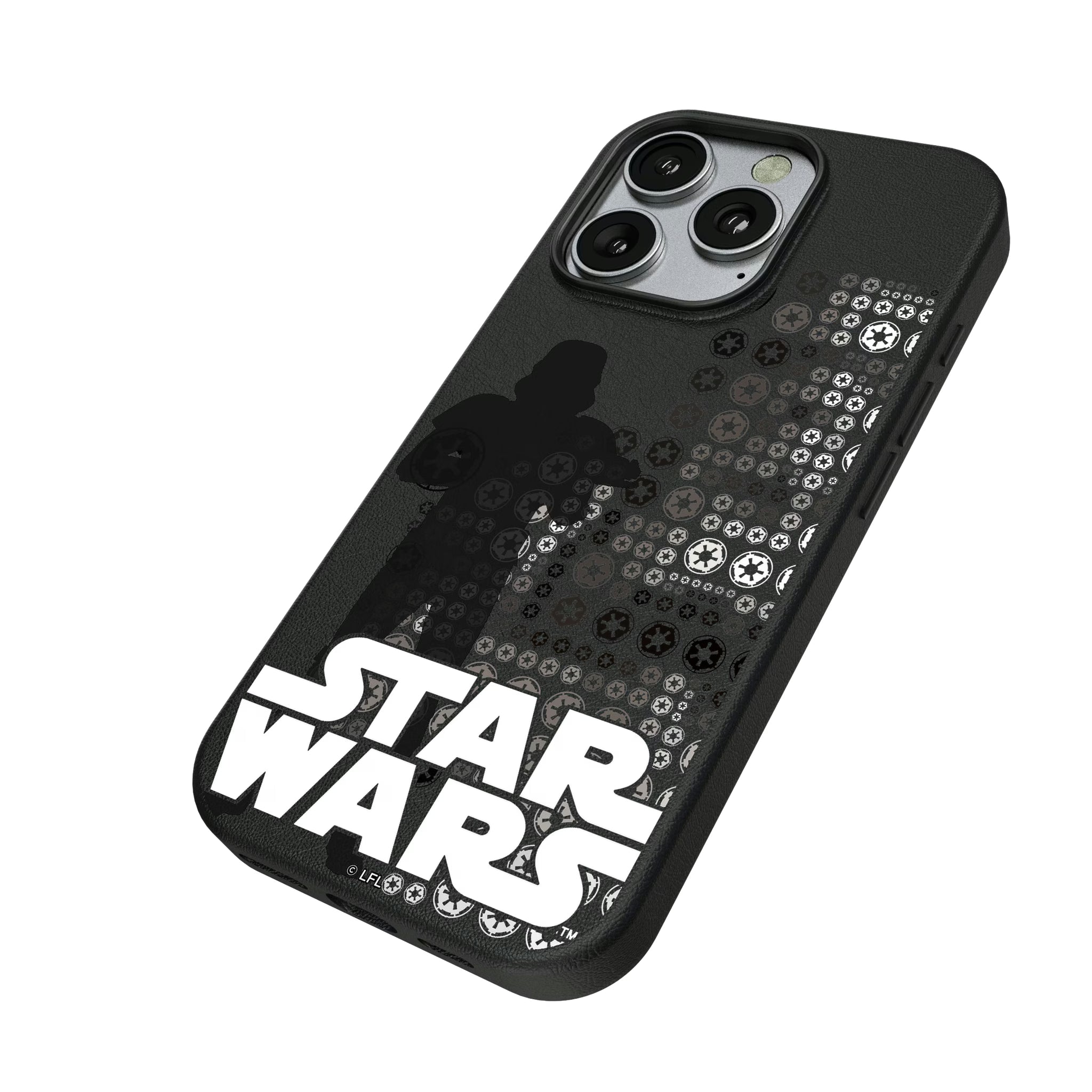 Star Wars Stormtrooper Quadratic iPhone MagSafe Compatible Phone Case for Apple iPhone - Isometric View