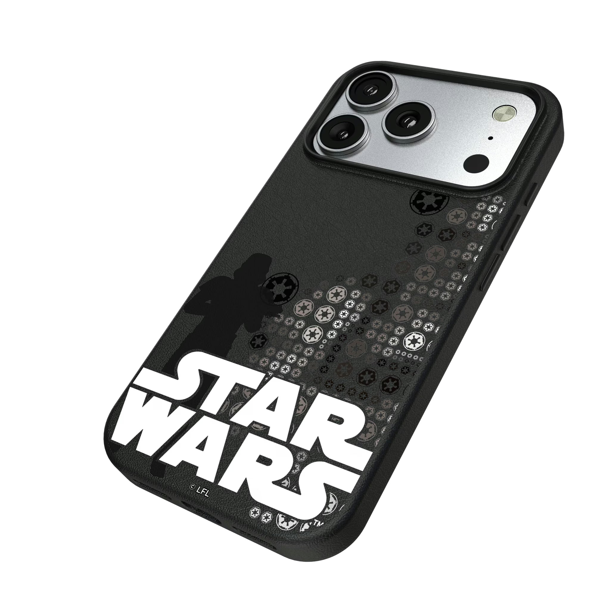 Star Wars Stormtrooper Quadratic iPhone MagSafe Compatible Phone Case for Apple iPhone - Isometric View#Device_iPhone 17 Pro