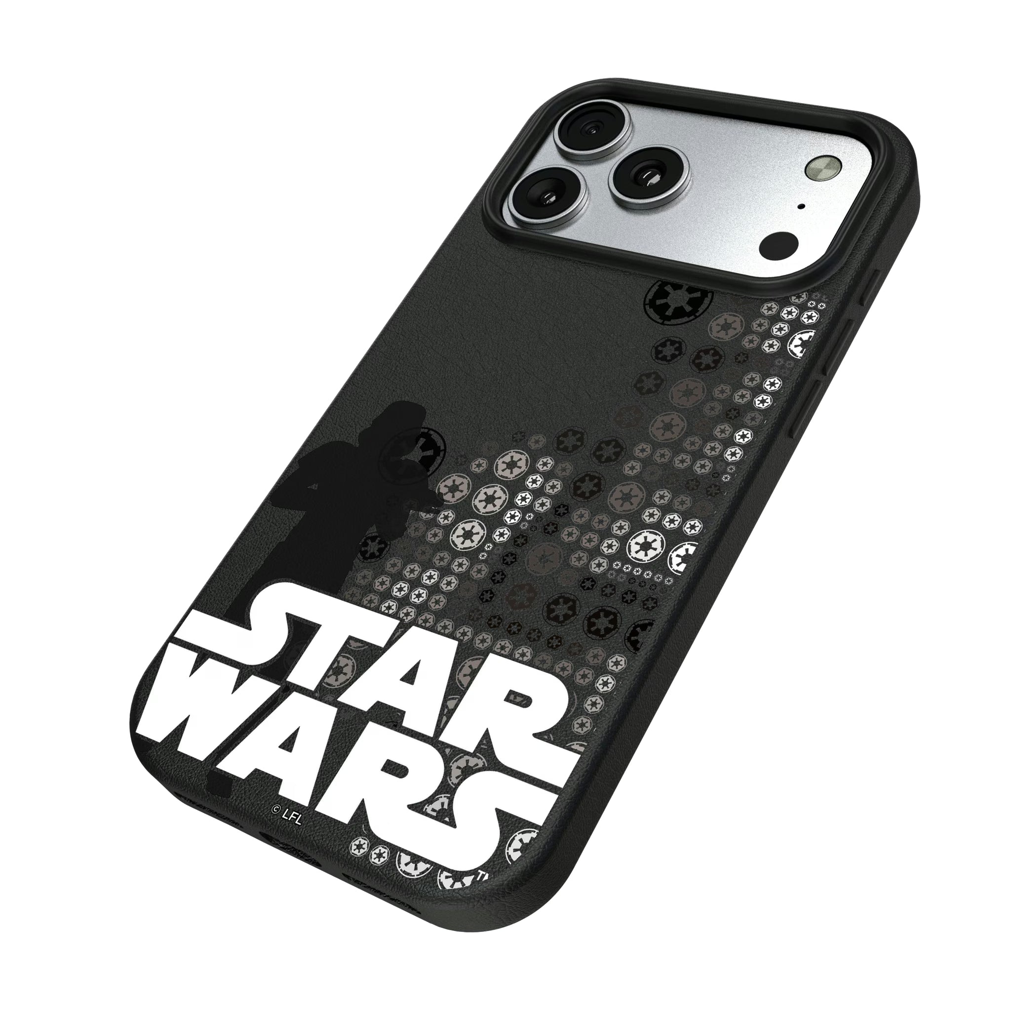 Star Wars Stormtrooper Quadratic iPhone MagSafe Compatible Phone Case for Apple iPhone - Isometric View#Device_iPhone 17 Pro Max
