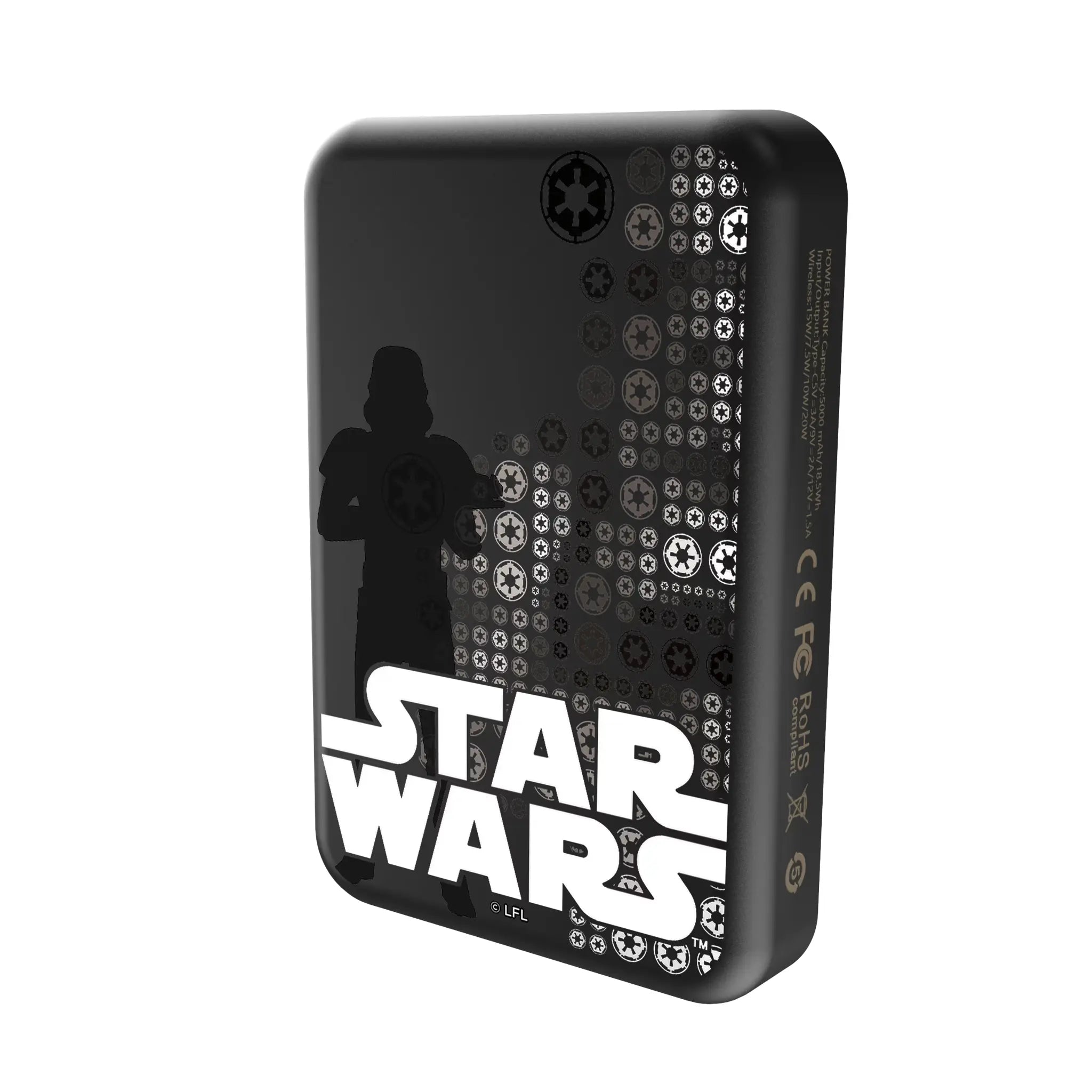Star Wars Stormtrooper Quadratic Wireless Mag Power Bank
