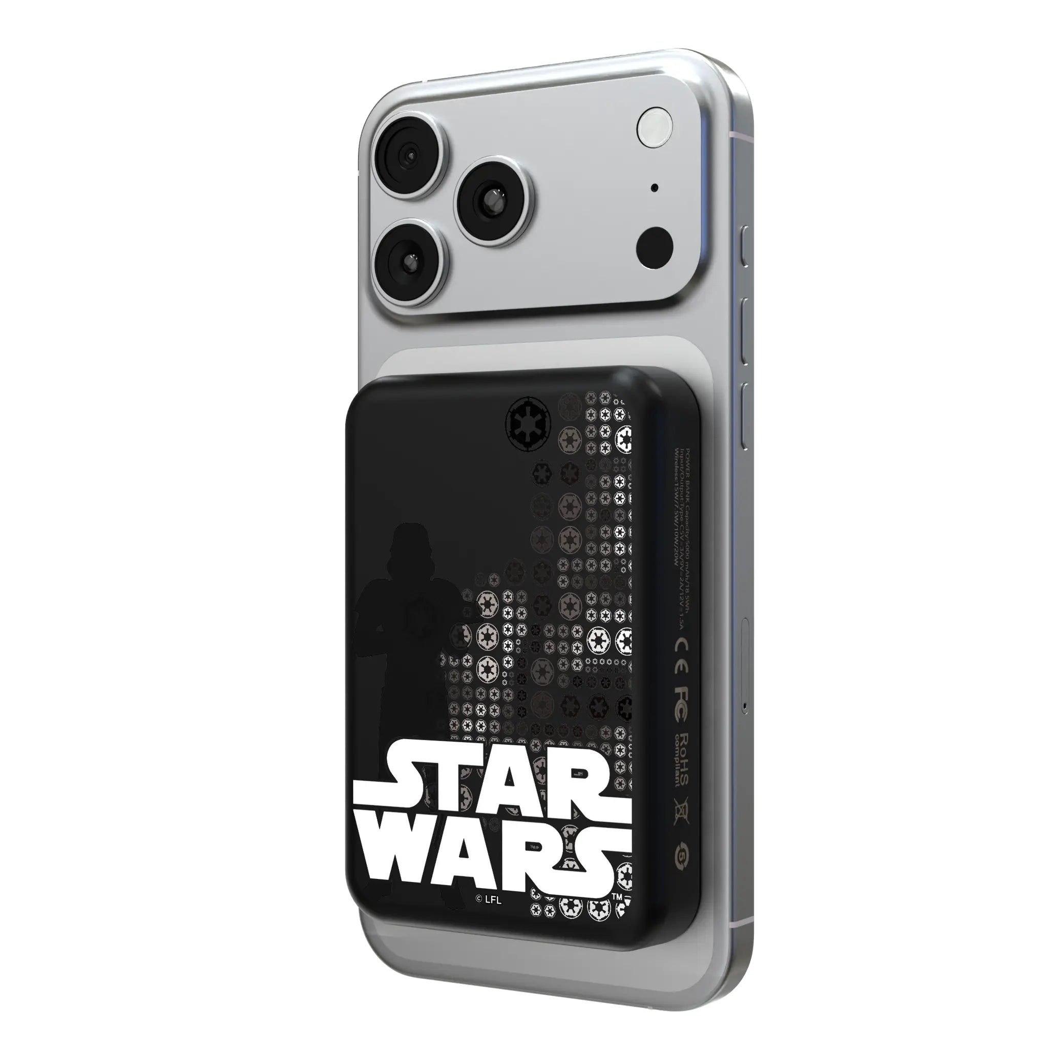 Star Wars Stormtrooper Quadratic Wireless Mag Power Bank