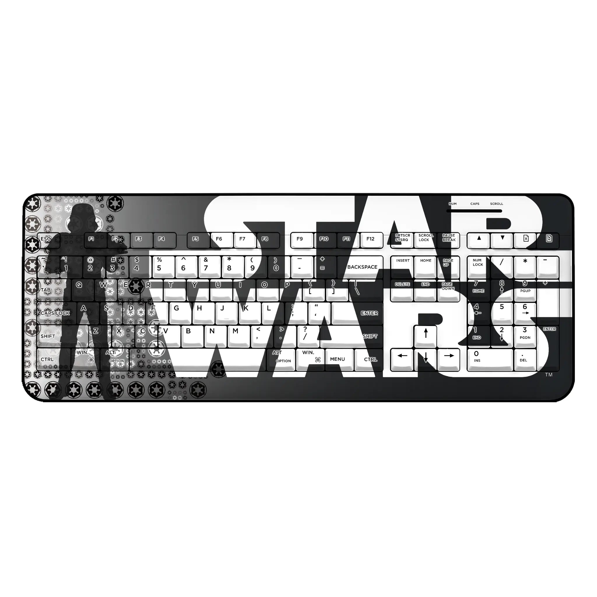 Star Wars Stormtrooper Quadratic Wireless USB Keyboard