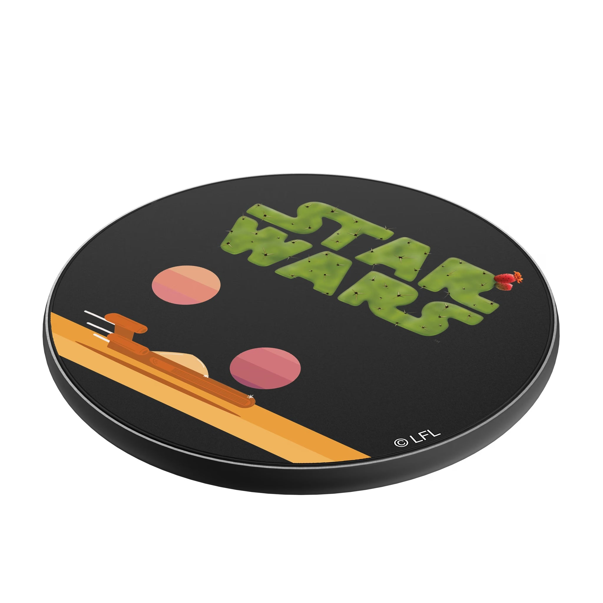 Star Wars Tatooine Locality Fade 15-Watt Wireless Charger - Isometric View