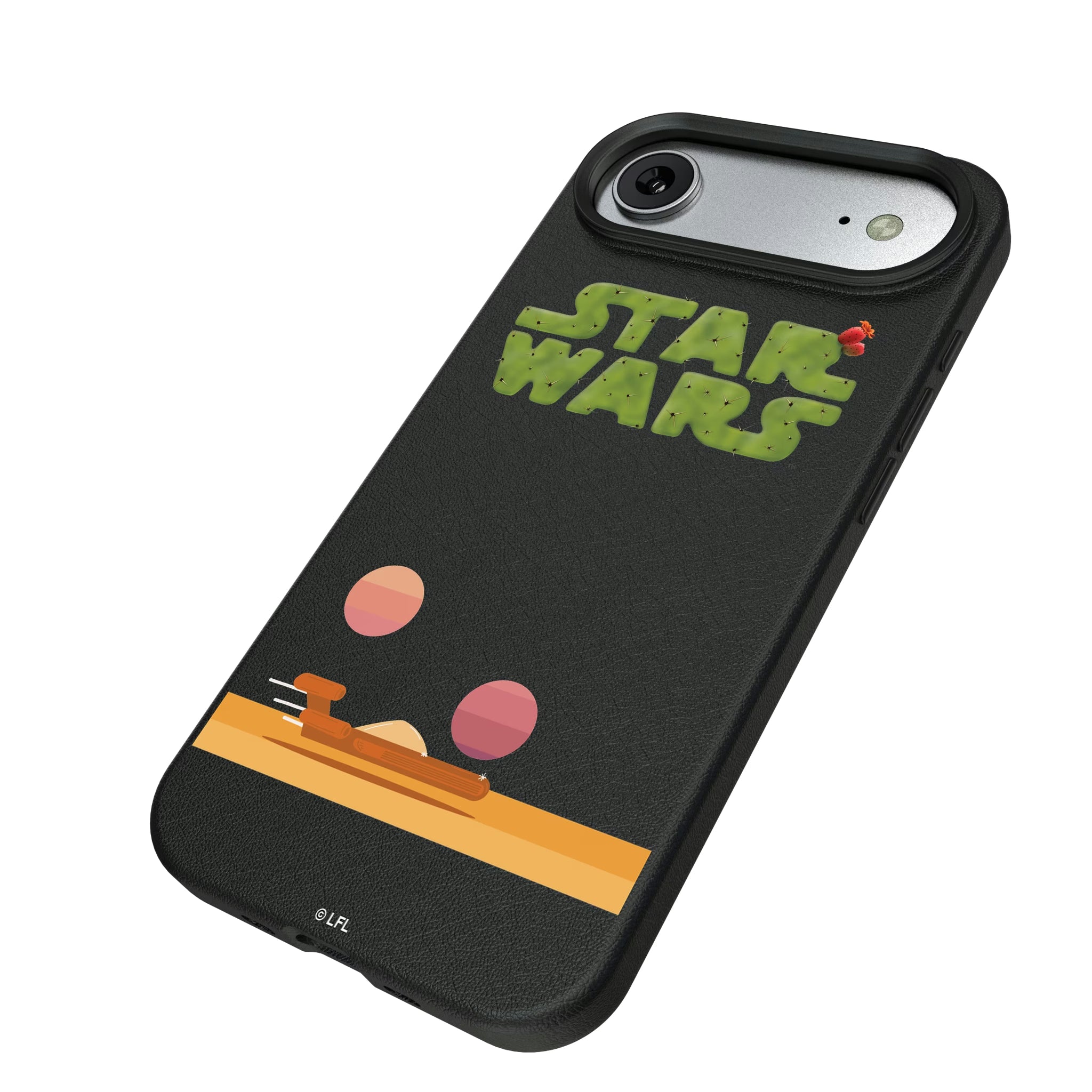Star Wars Tatooine Locality Fade iPhone MagSafe Compatible Phone Case for Apple iPhone - Isometric View#Device_iPhone Air