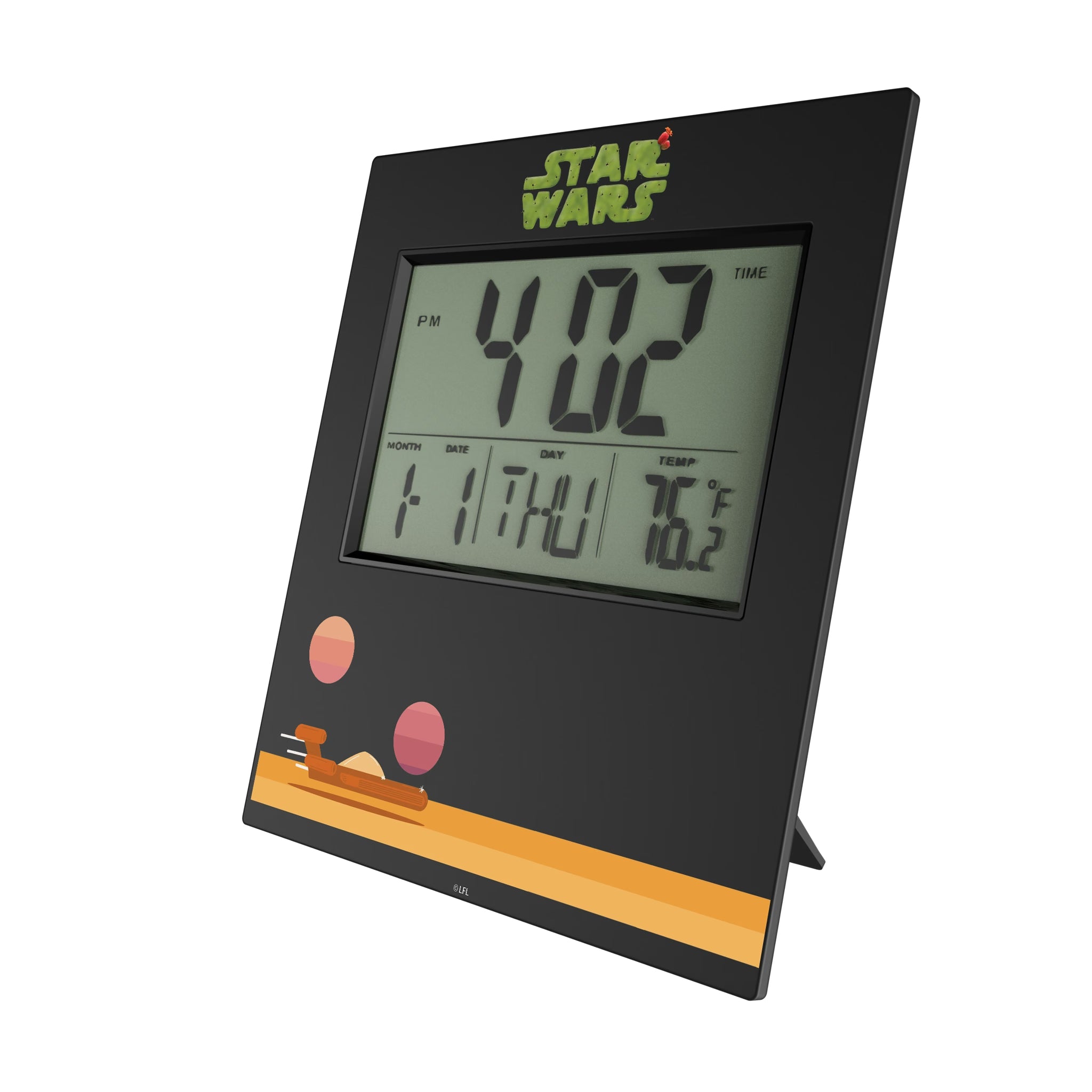 Star Wars Tatooine Locality Fade Wall Clock