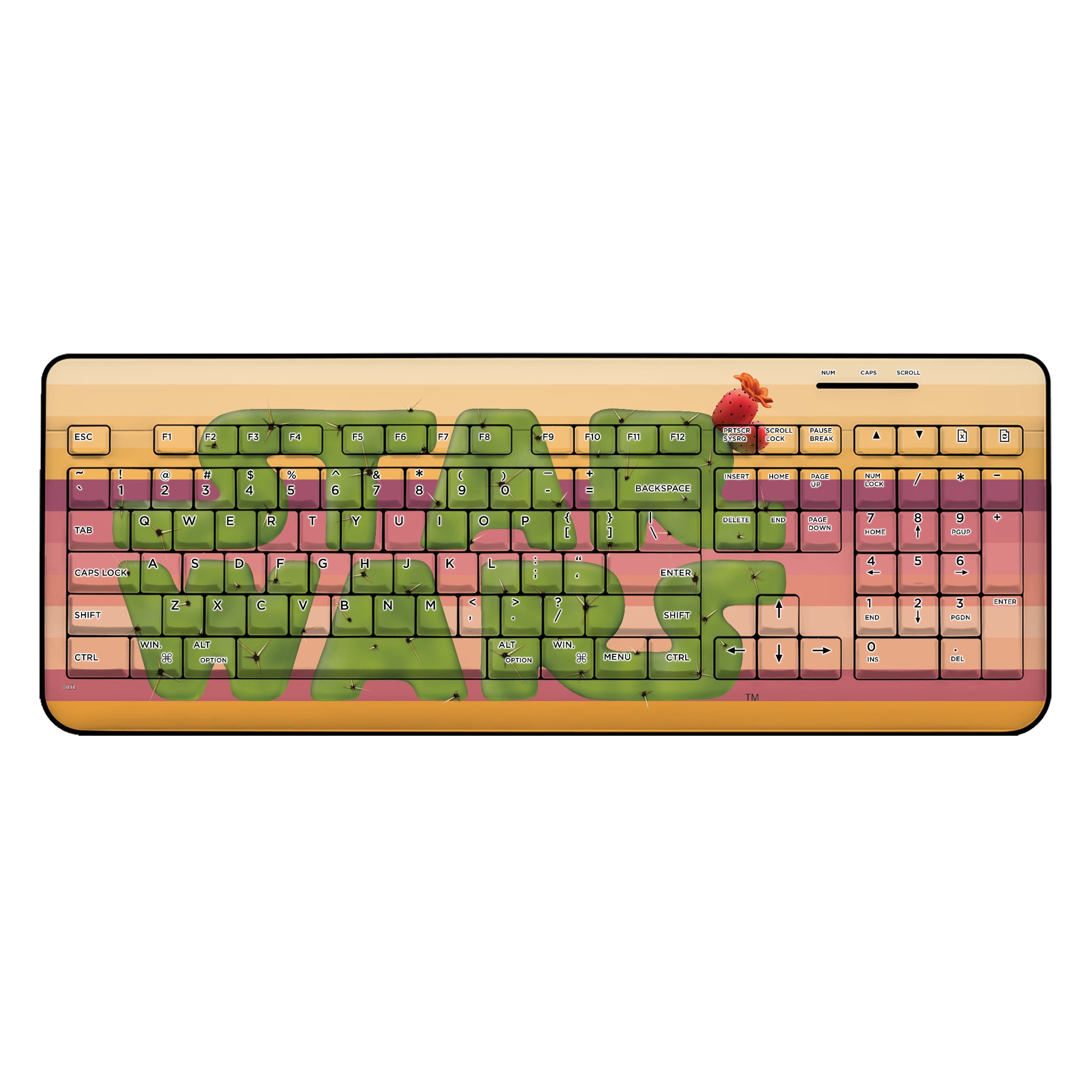 Star Wars Tatooine Locality Fade Wireless USB Keyboard