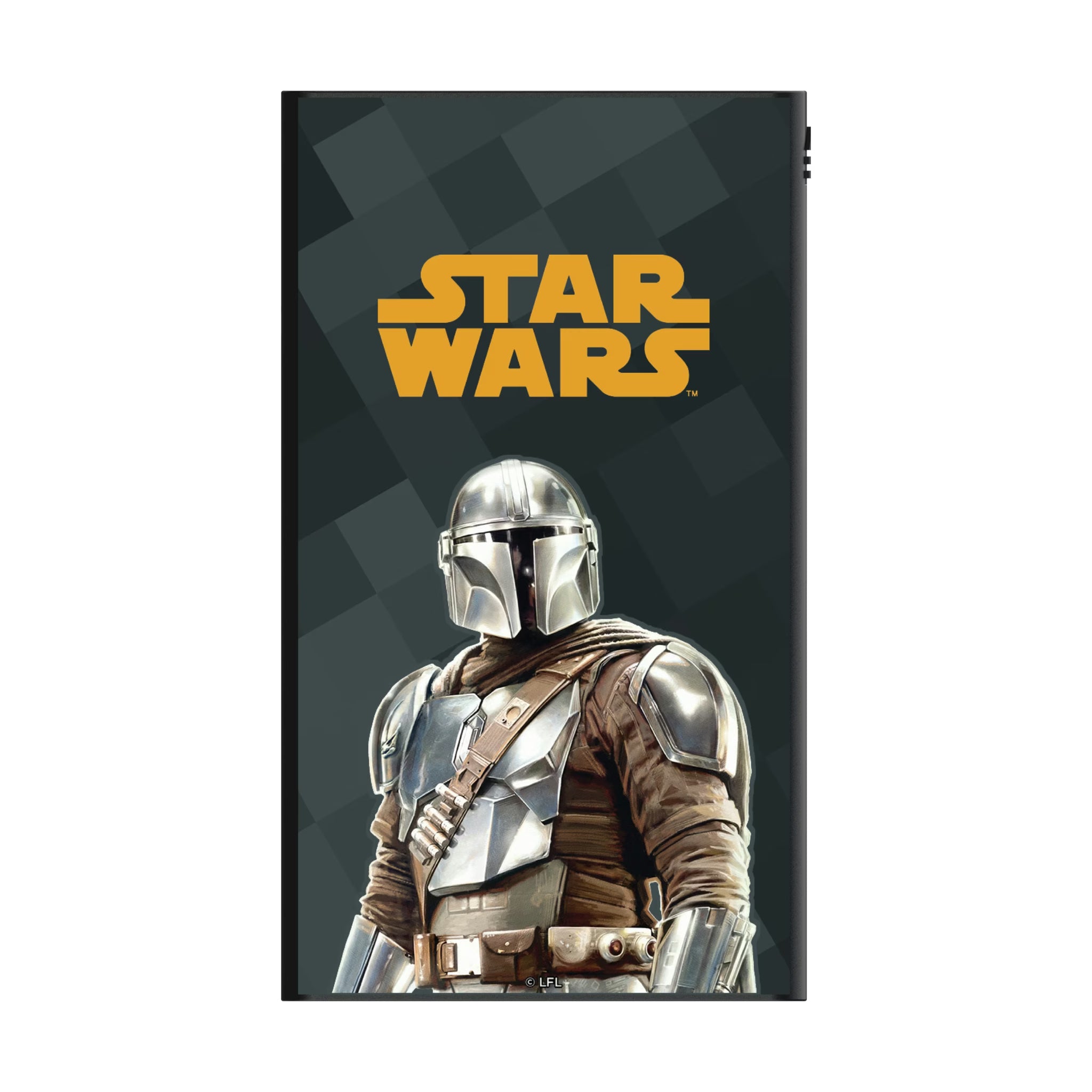 Star Wars: The Mandalorian Din Djarin Color Block 5000mAh Flat Powerbank