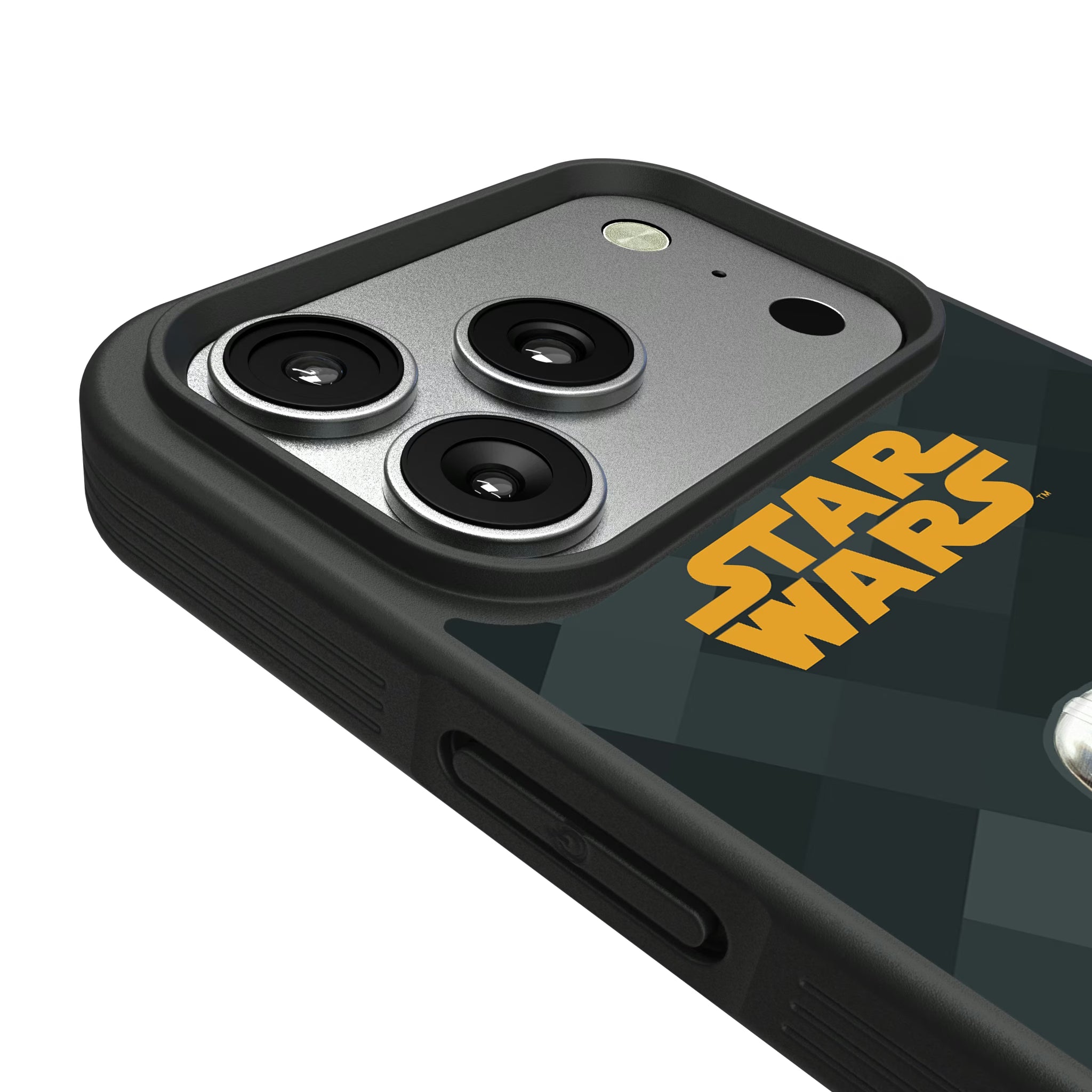 Star Wars: The Mandalorian Din Djarin Color Block iPhone Bump Phone Case for Apple iPhone - Detail#Device_iPhone 17 Pro