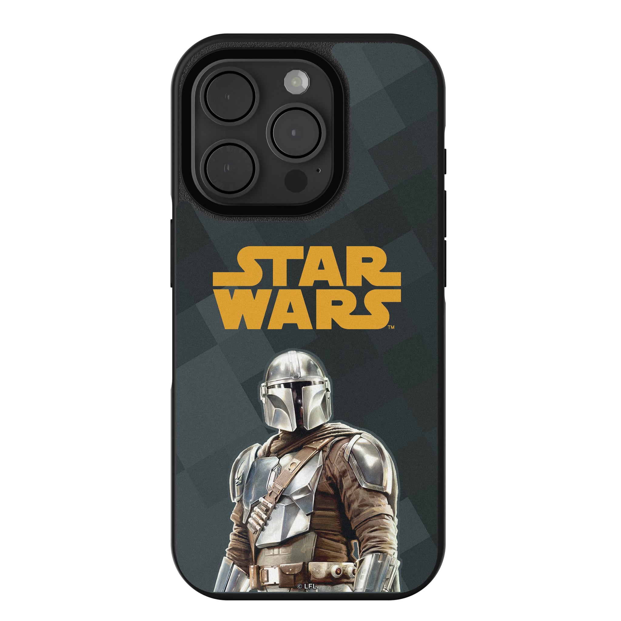 Star Wars: The Mandalorian Din Djarin Color Block iPhone Bump Phone Case for Apple iPhone