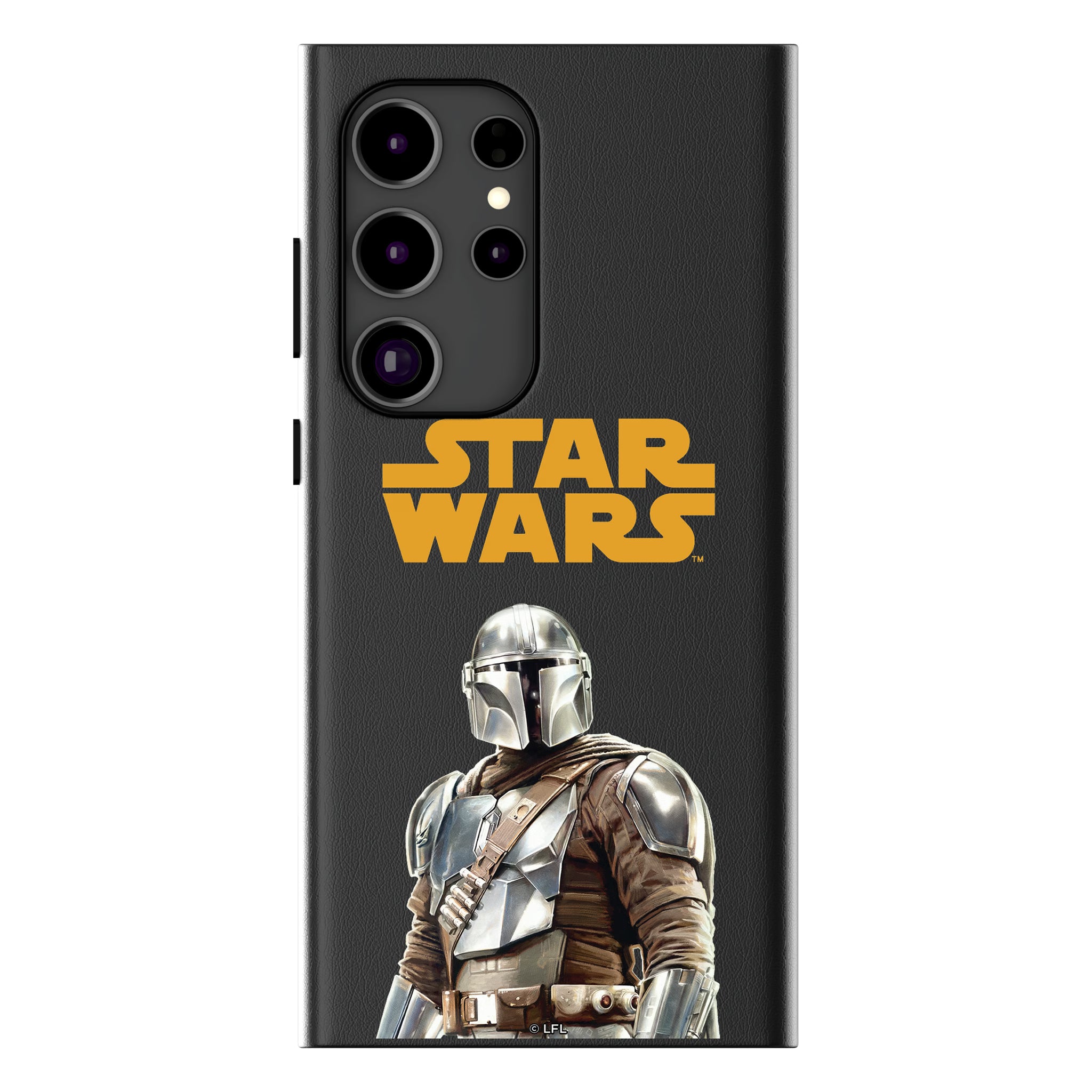 Star Wars: The Mandalorian Din Djarin Color Block Galaxy MagSafe Compatible Phone Case for Samsung Galaxy