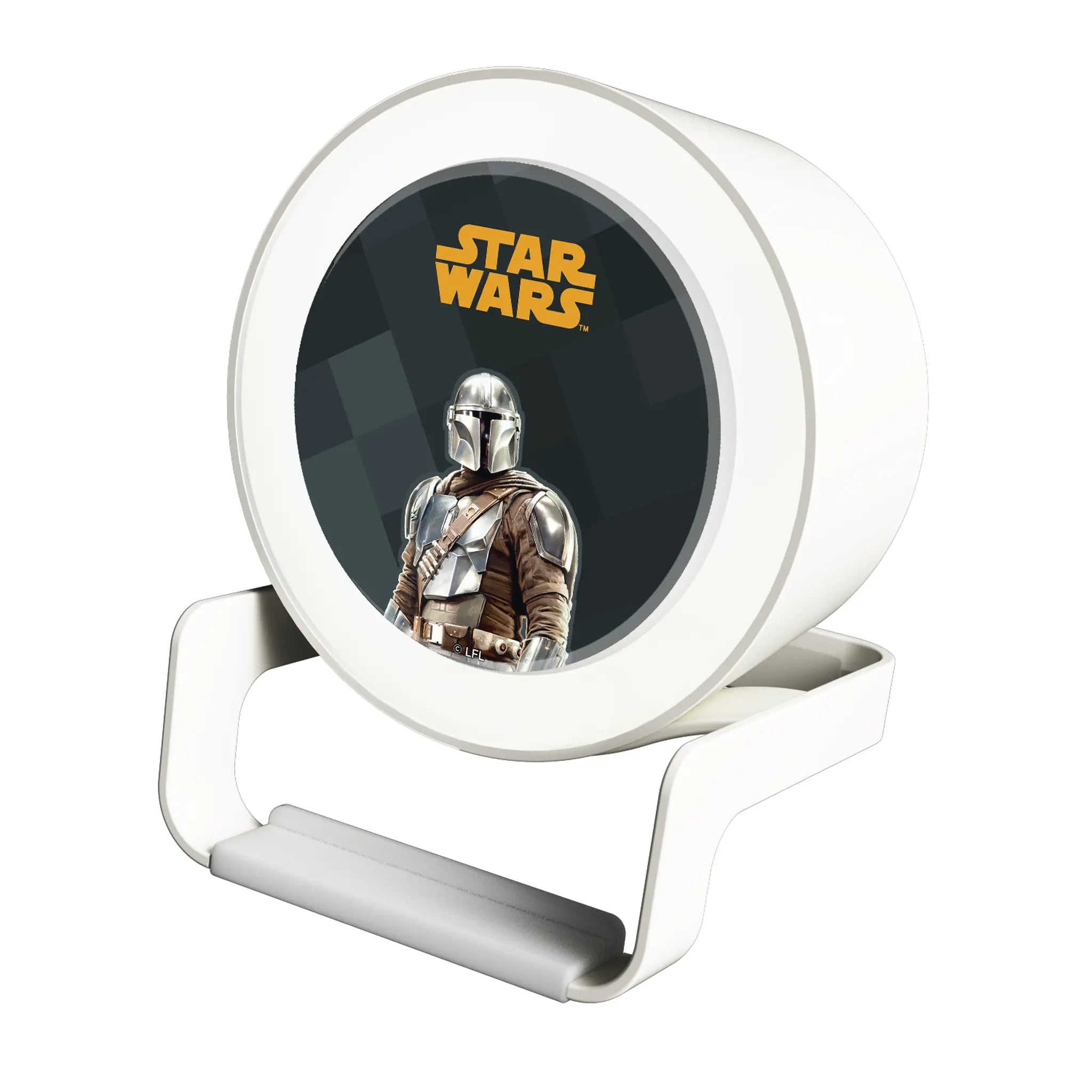 Star Wars: The Mandalorian Din Djarin Color Block Night Light Charger and Bluetooth Speaker