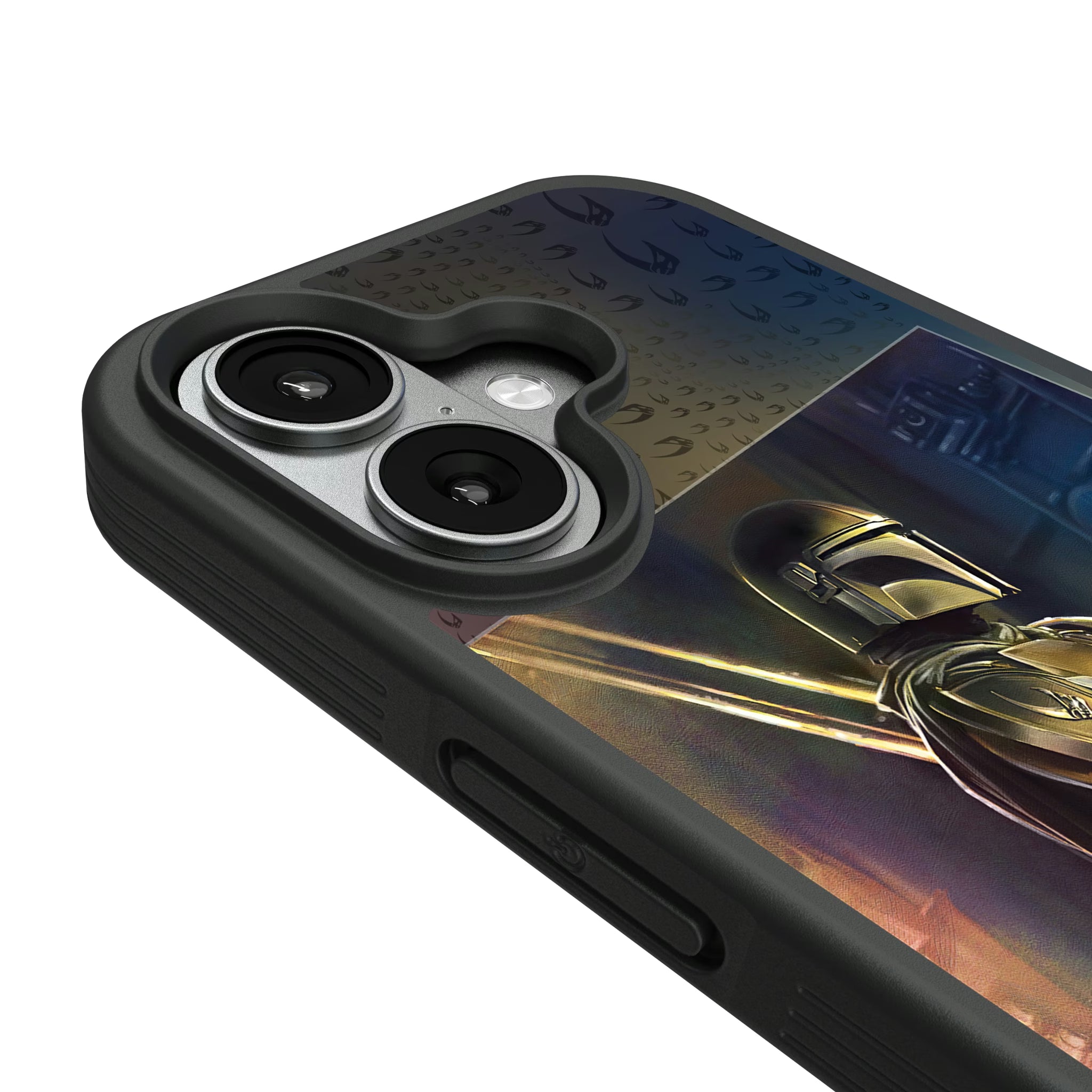 Star Wars: The Mandalorian Din Djarin Portrait iPhone Bump Phone Case for Apple iPhone - Detail#Device_iPhone 17