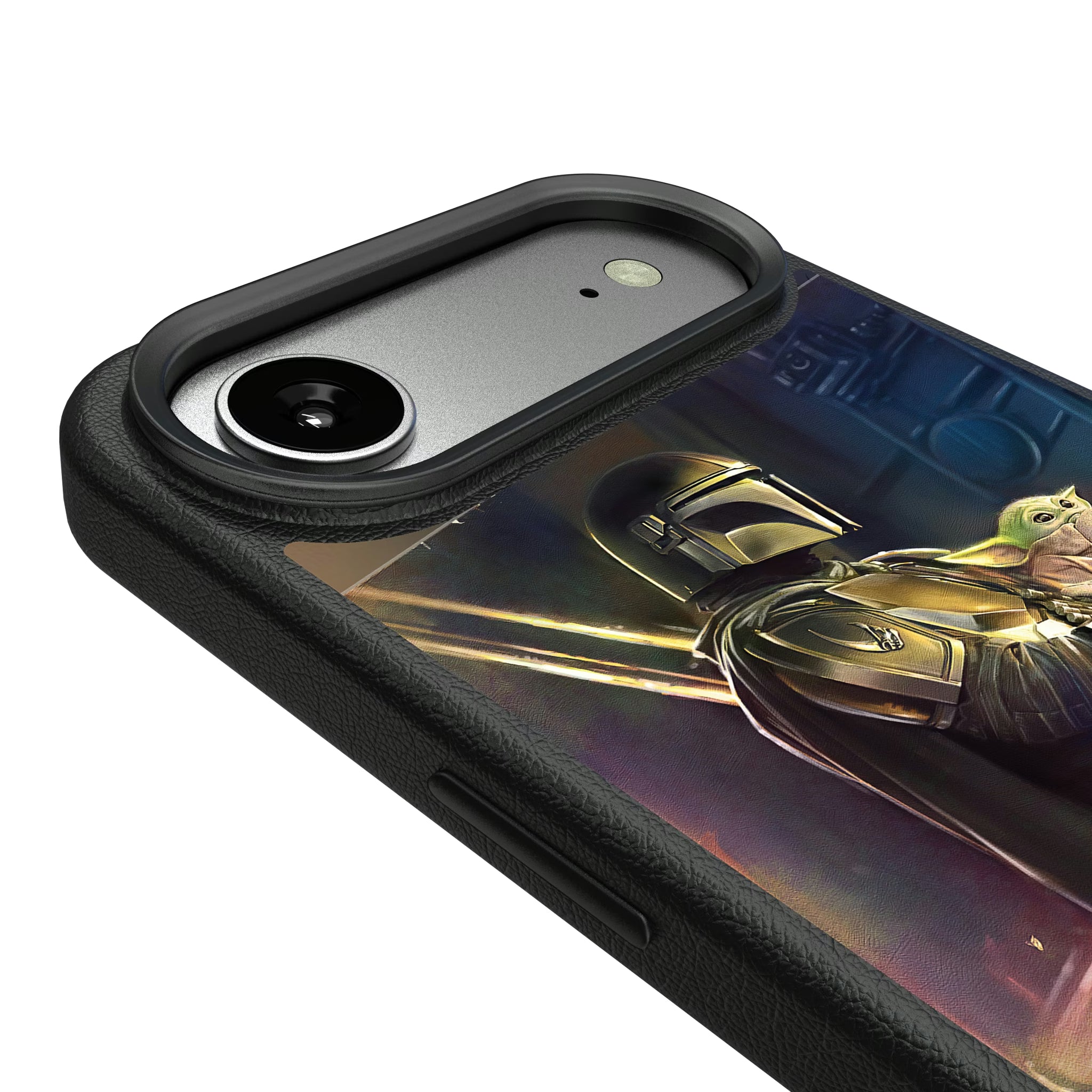 Star Wars: The Mandalorian Din Djarin Portrait iPhone MagSafe Compatible Phone Case for Apple iPhone - Detail#Device_iPhone Air
