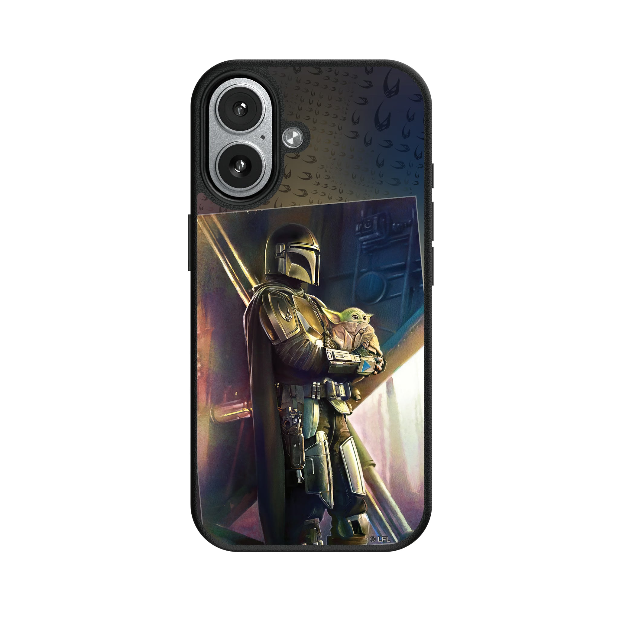 Star Wars: The Mandalorian Din Djarin Portrait iPhone MagSafe Compatible Phone Case for Apple iPhone#Device_iPhone 17