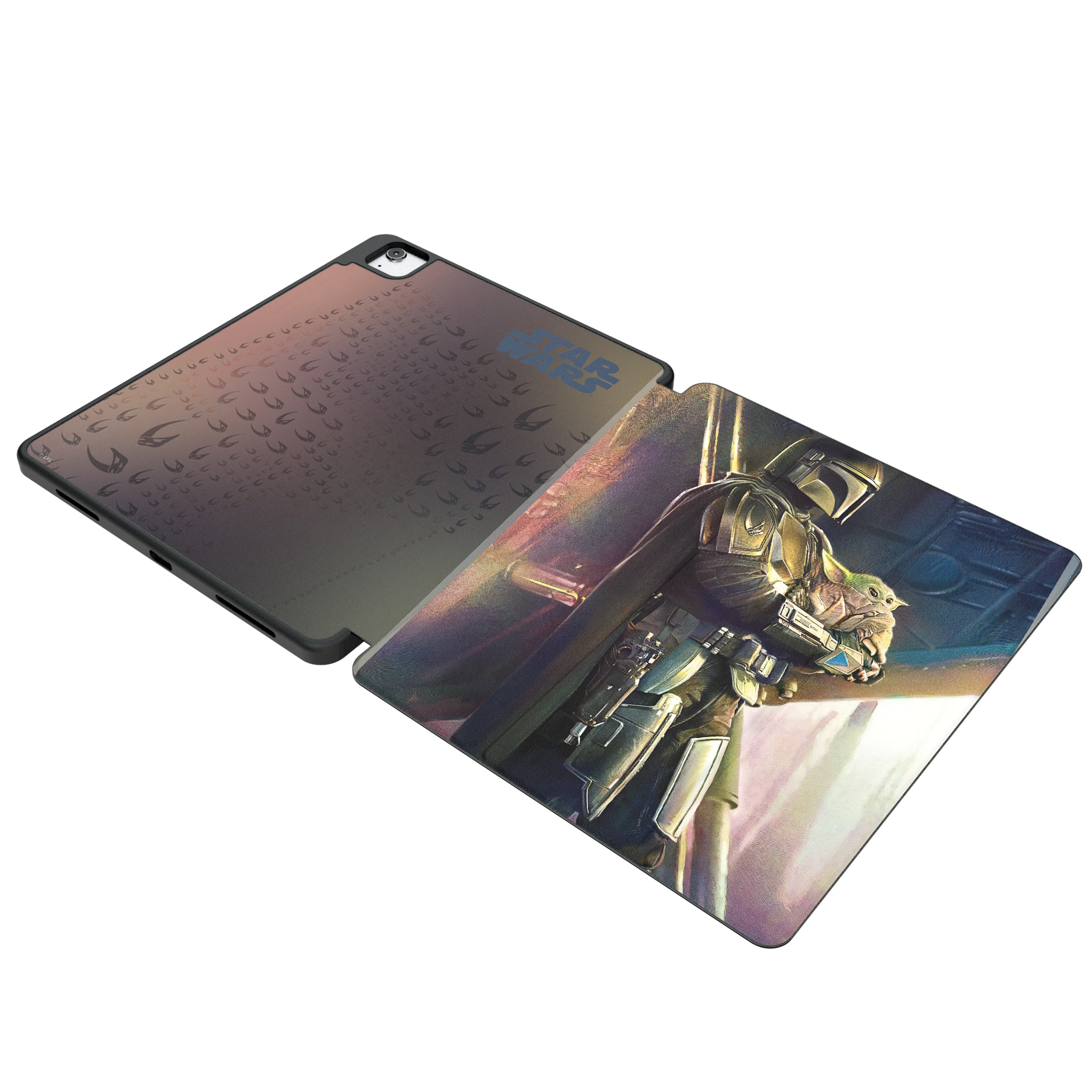 Star Wars: The Mandalorian Din Djarin Portrait iPad Tablet Case for Apple iPad