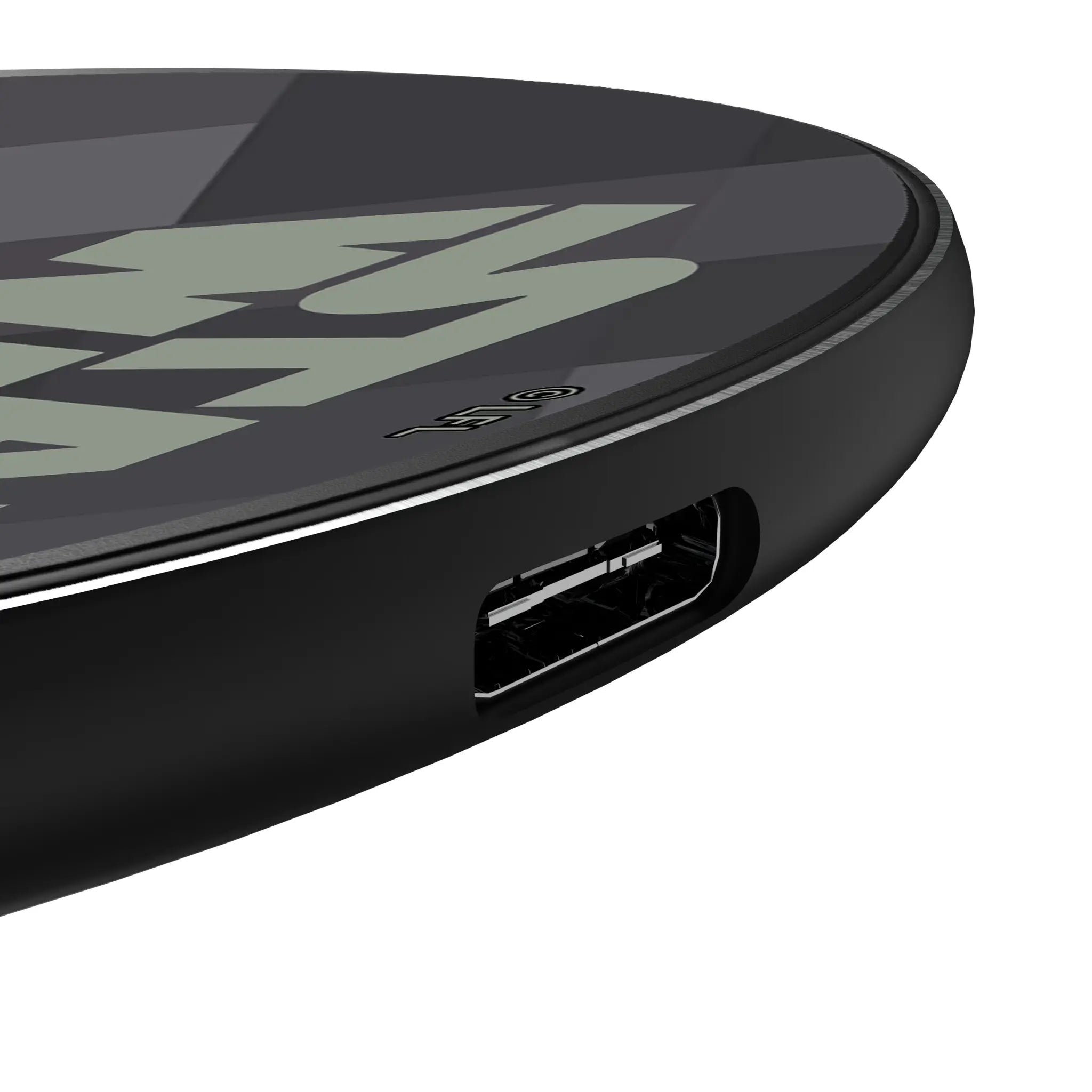 Star Wars: The Mandalorian Grogu and Din Djarin Color Block 15-Watt Wireless Charger - Detail