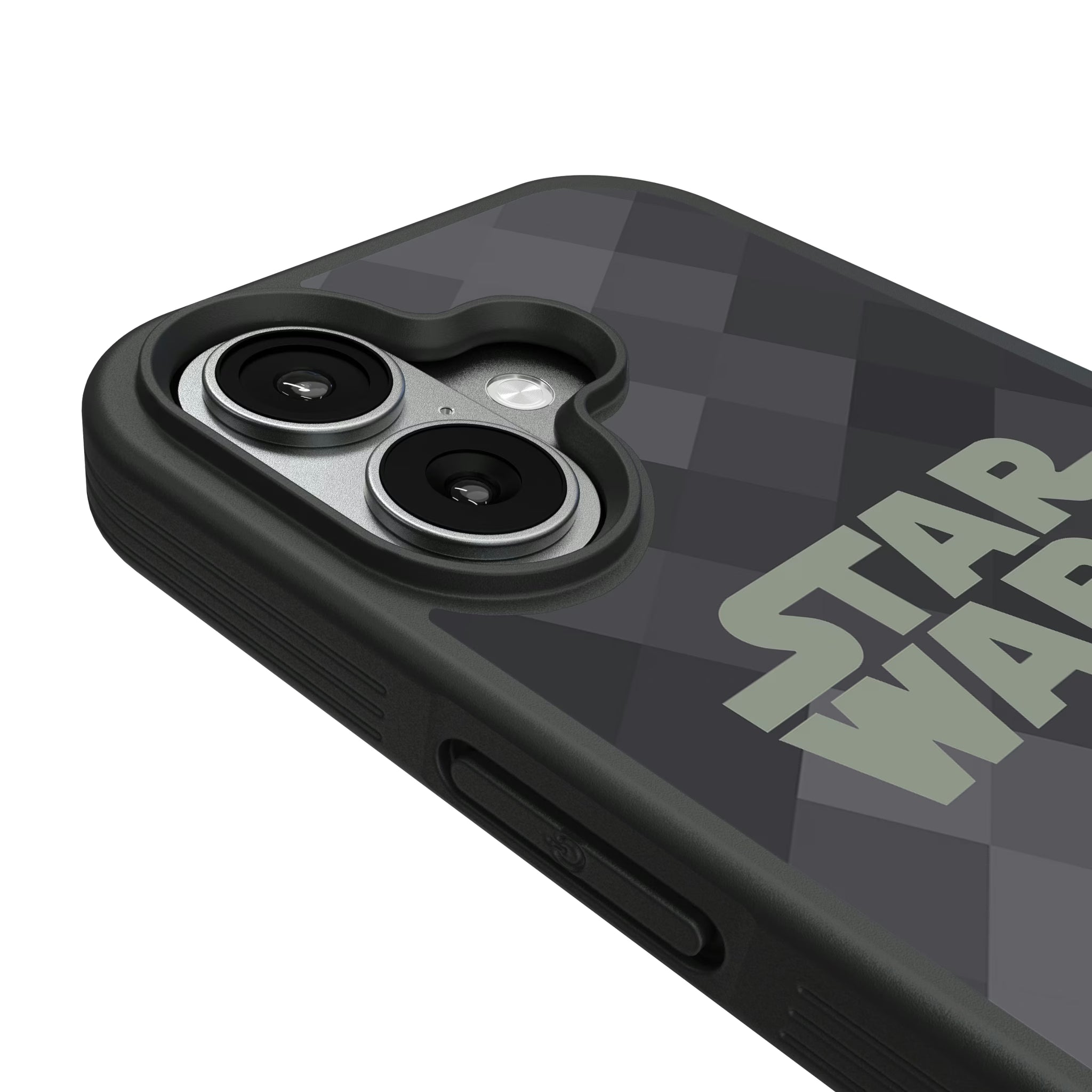 Star Wars: The Mandalorian Grogu and Din Djarin Color Block iPhone Bump Phone Case for Apple iPhone - Detail#Device_iPhone 17