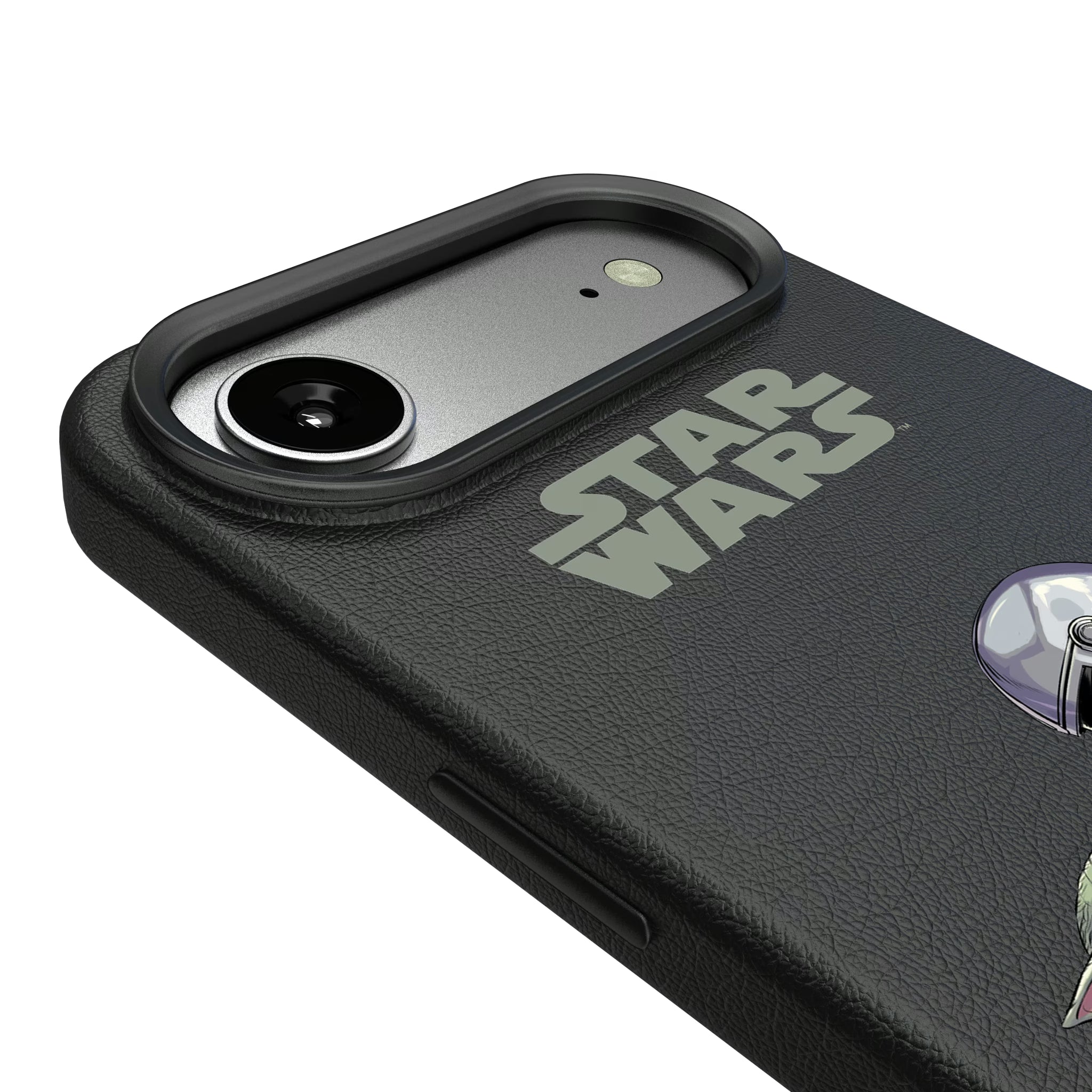 Star Wars: The Mandalorian Grogu and Din Djarin Color Block iPhone MagSafe Compatible Phone Case for Apple iPhone - Detail#Device_iPhone Air
