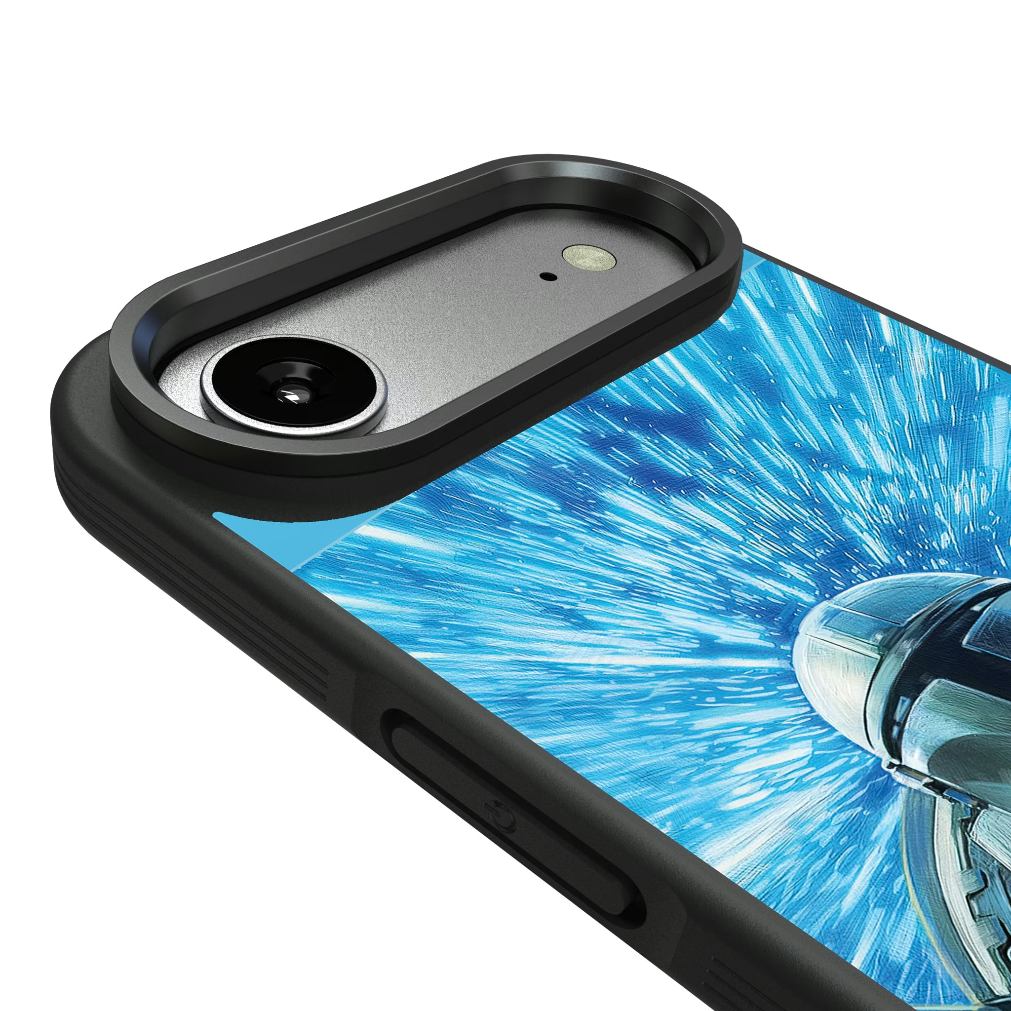 Star Wars: The Mandalorian Grogu and Din Djarin Portrait iPhone Bump Phone Case for Apple iPhone - Detail#Device_iPhone Air