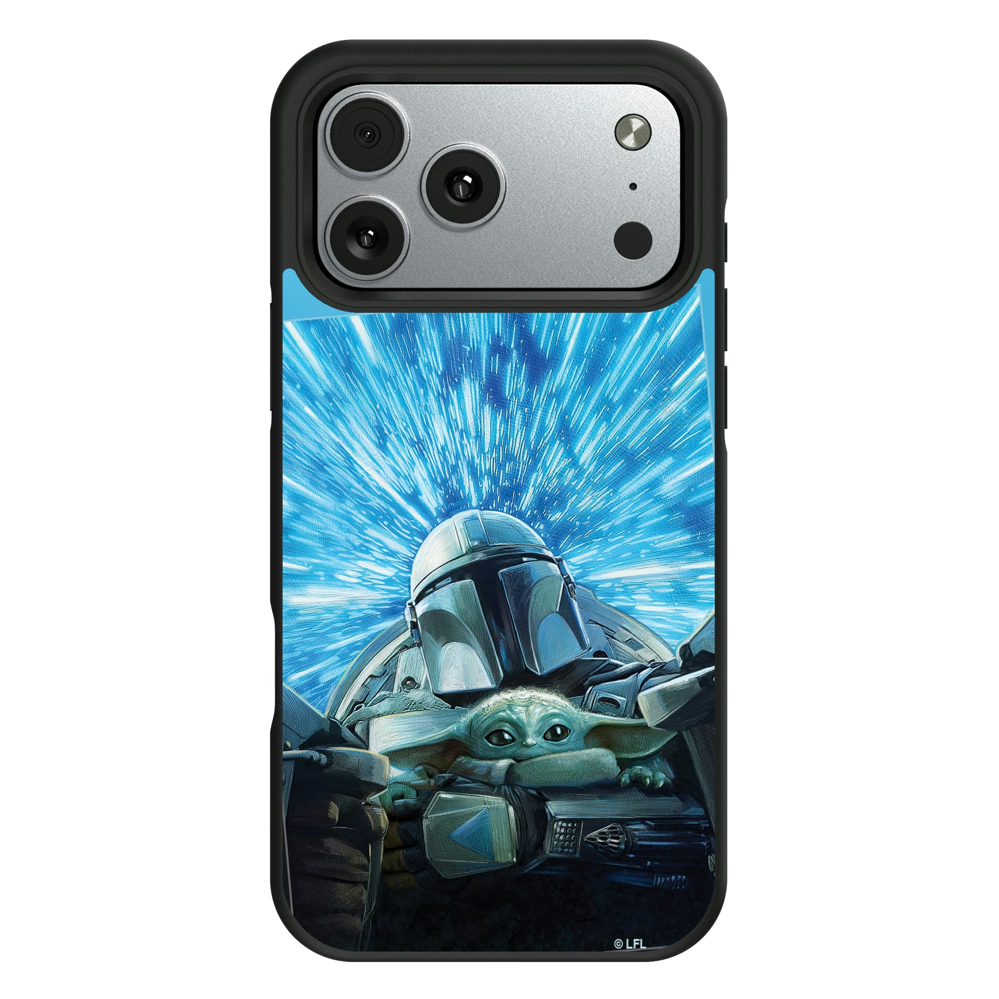 Star Wars: The Mandalorian Grogu and Din Djarin Portrait iPhone Bump Phone Case for Apple iPhone#Device_iPhone 17 Pro Max
