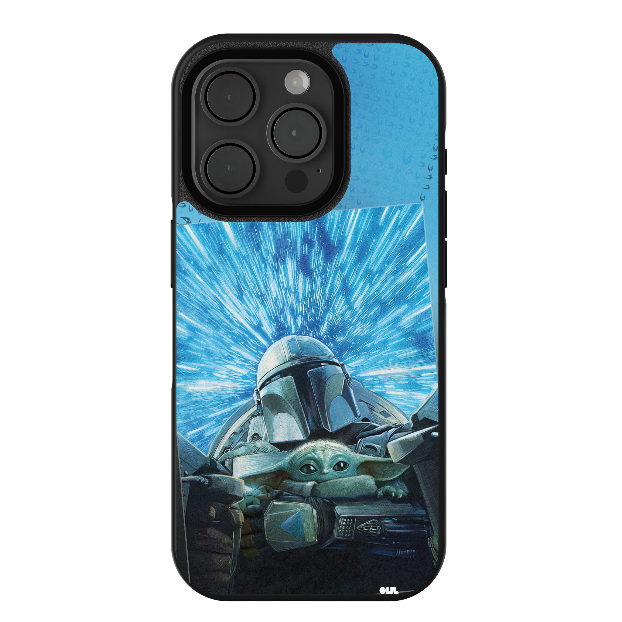 Star Wars: The Mandalorian Grogu and Din Djarin Portrait iPhone Bump Phone Case for Apple iPhone