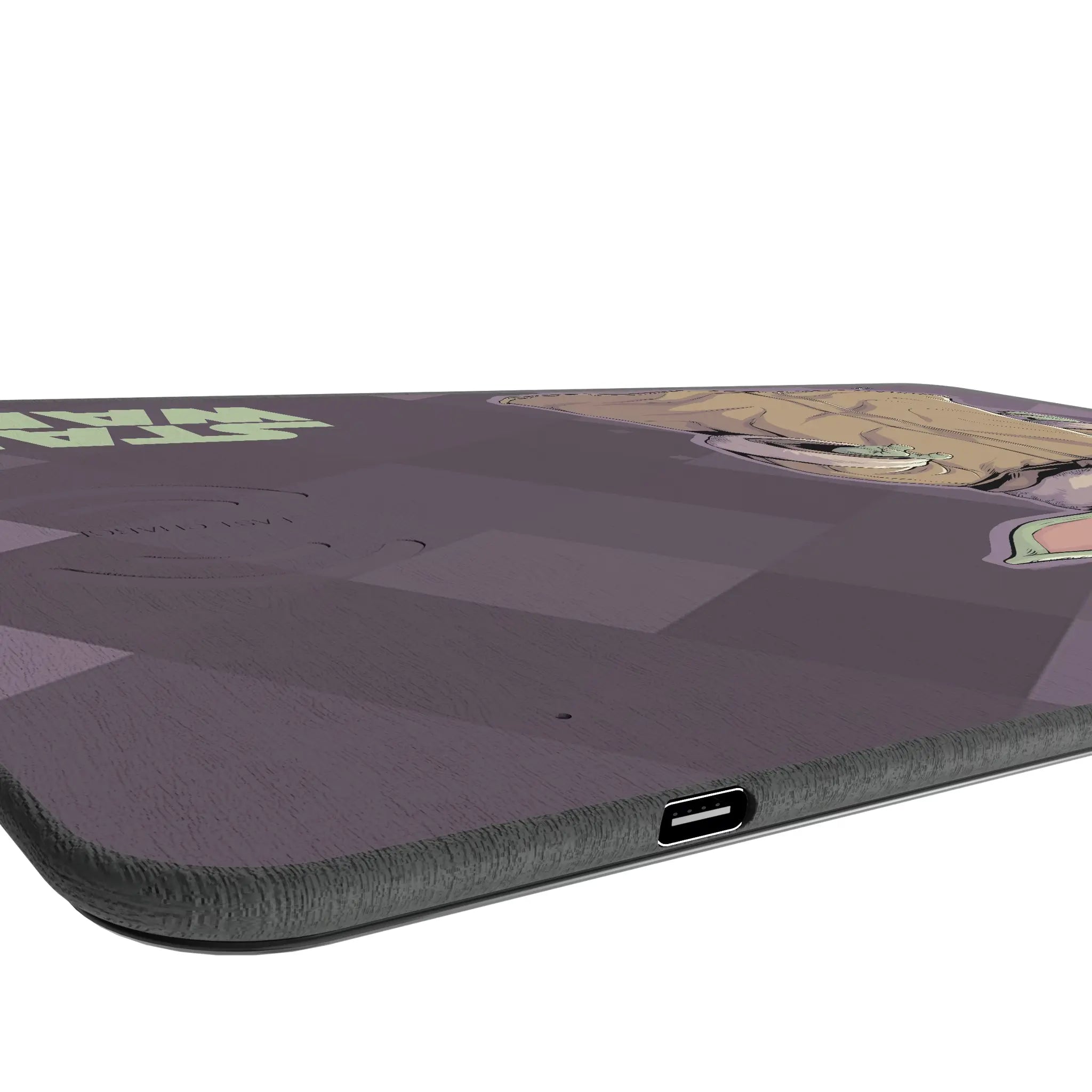 Star Wars: The Mandalorian Grogu Color Block 15-Watt Wireless Charger and Mouse Pad