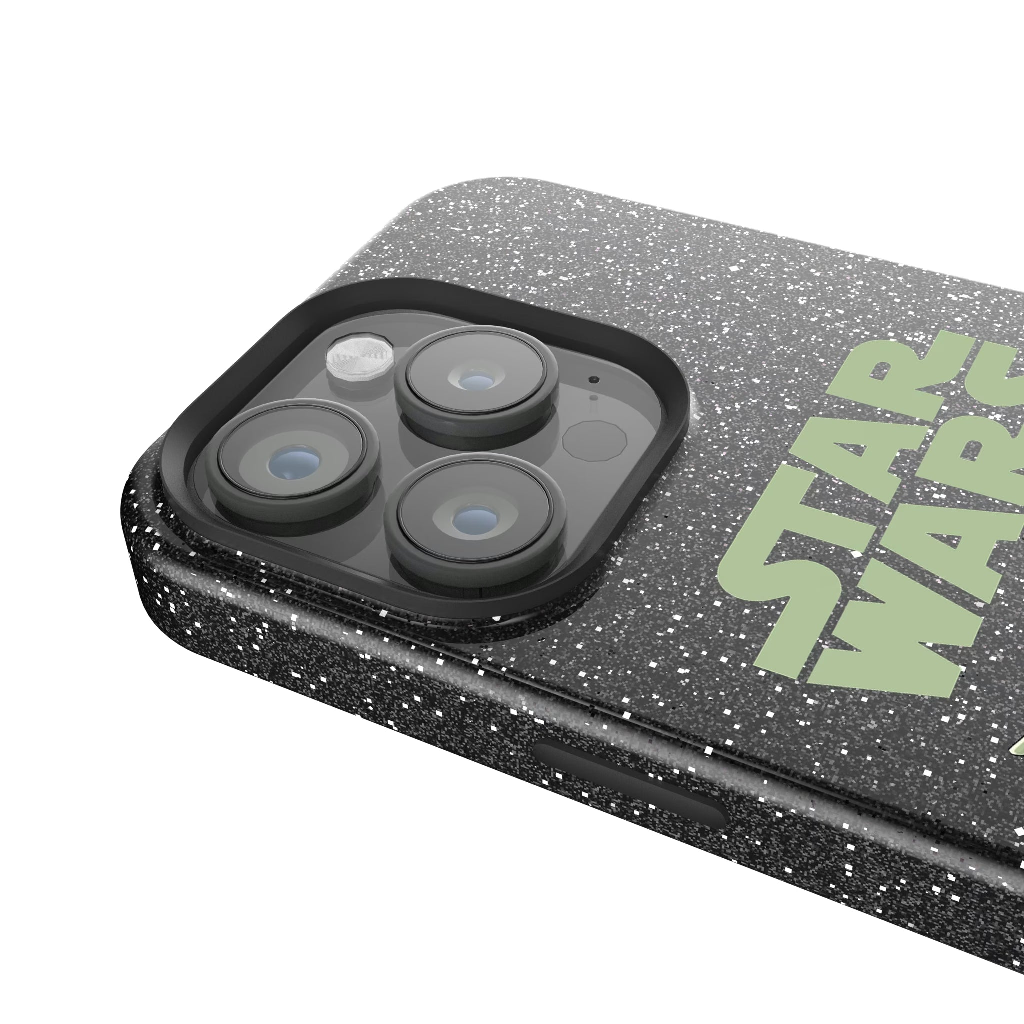Star Wars: The Mandalorian Grogu Color Block iPhone Bling Phone Case for Apple iPhone - Detail