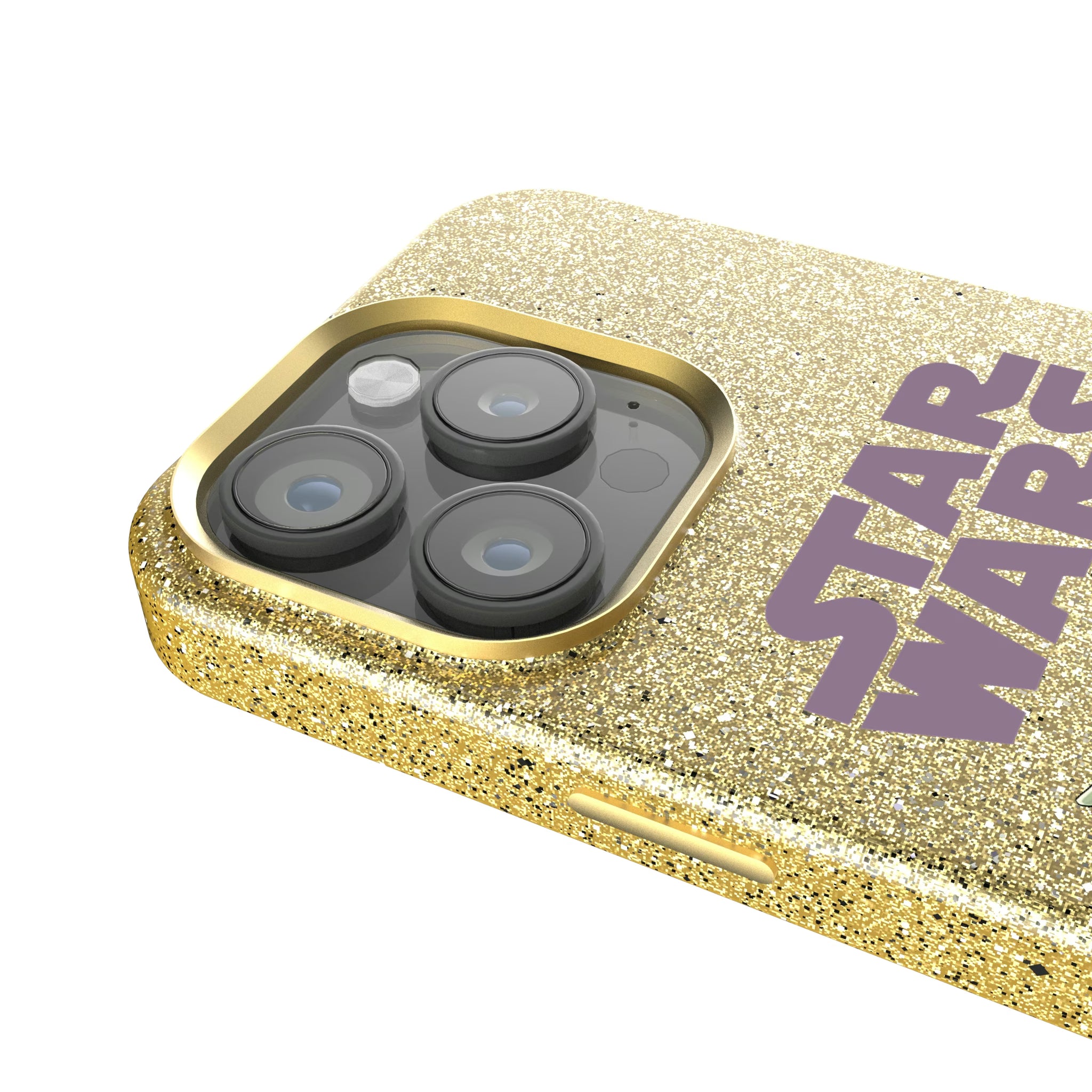 Star Wars: The Mandalorian Grogu Color Block iPhone Bling Phone Case for Apple iPhone - Detail