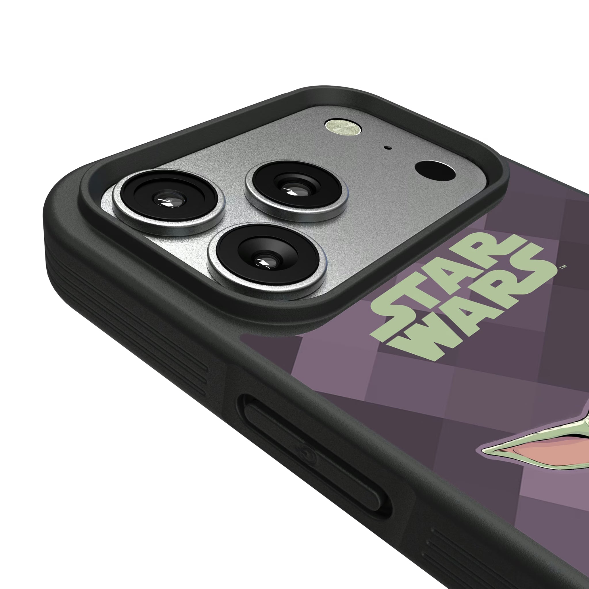 Star Wars: The Mandalorian Grogu Color Block iPhone Bump Phone Case for Apple iPhone - Detail#Device_iPhone 17 Pro
