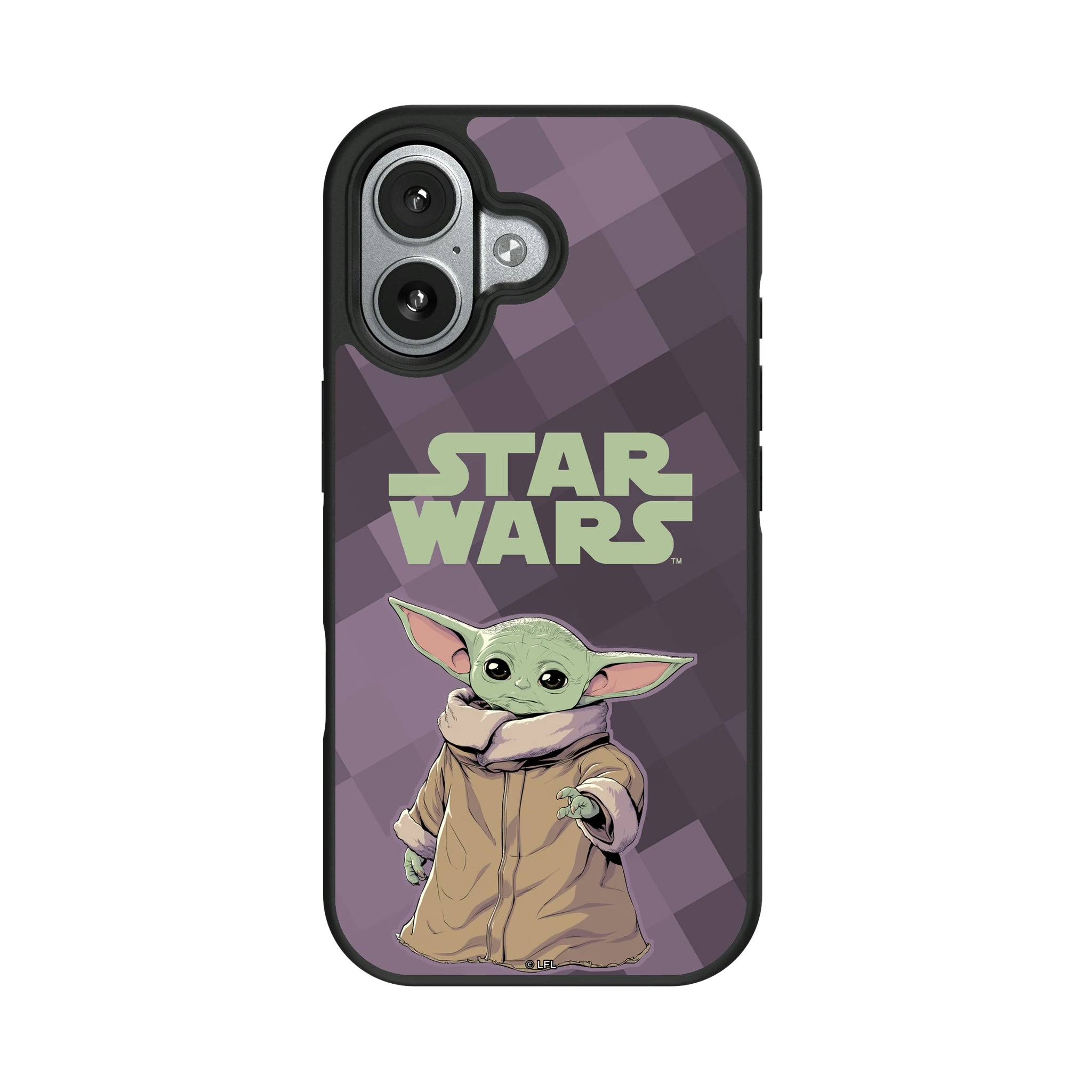 Star Wars: The Mandalorian Grogu Color Block iPhone Bump Phone Case for Apple iPhone#Device_iPhone 17