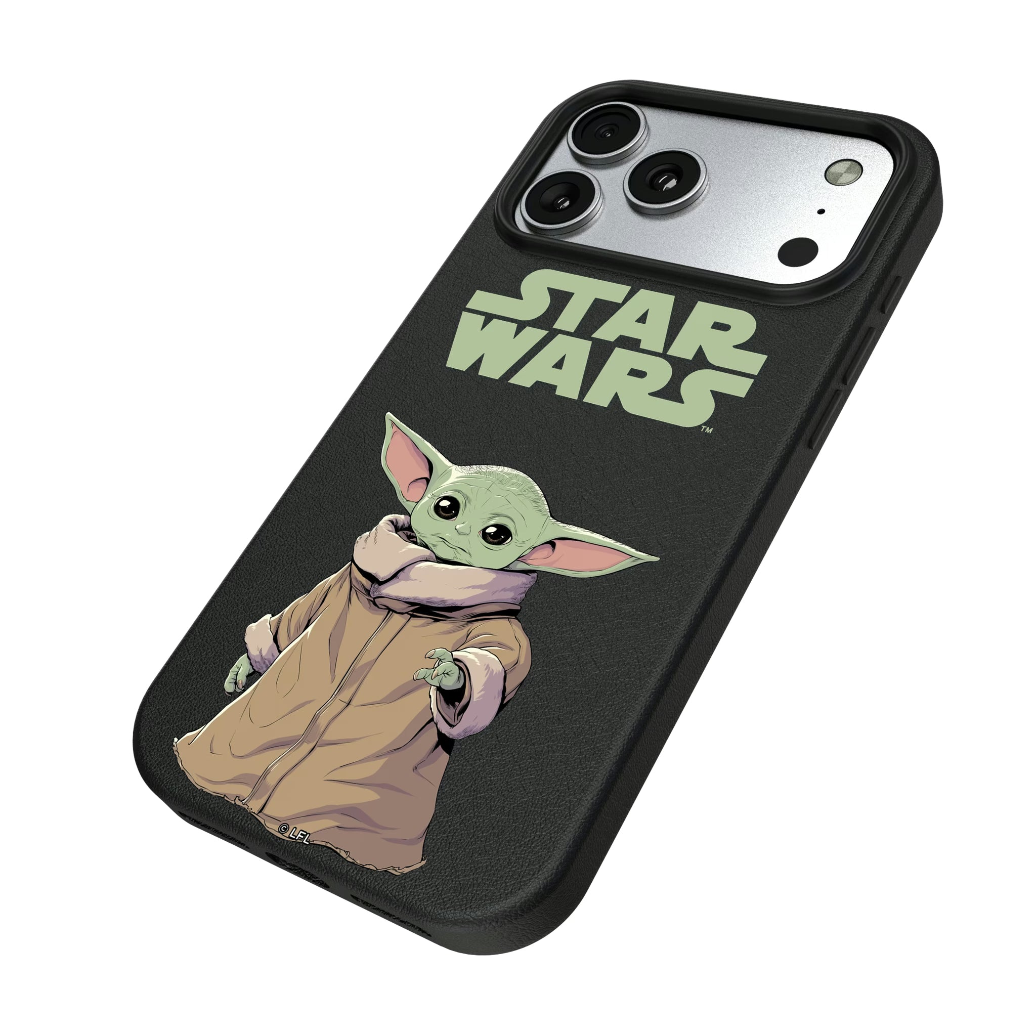 Star Wars: The Mandalorian Grogu Color Block iPhone MagSafe Compatible Phone Case for Apple iPhone - Isometric View#Device_iPhone 17 Pro Max