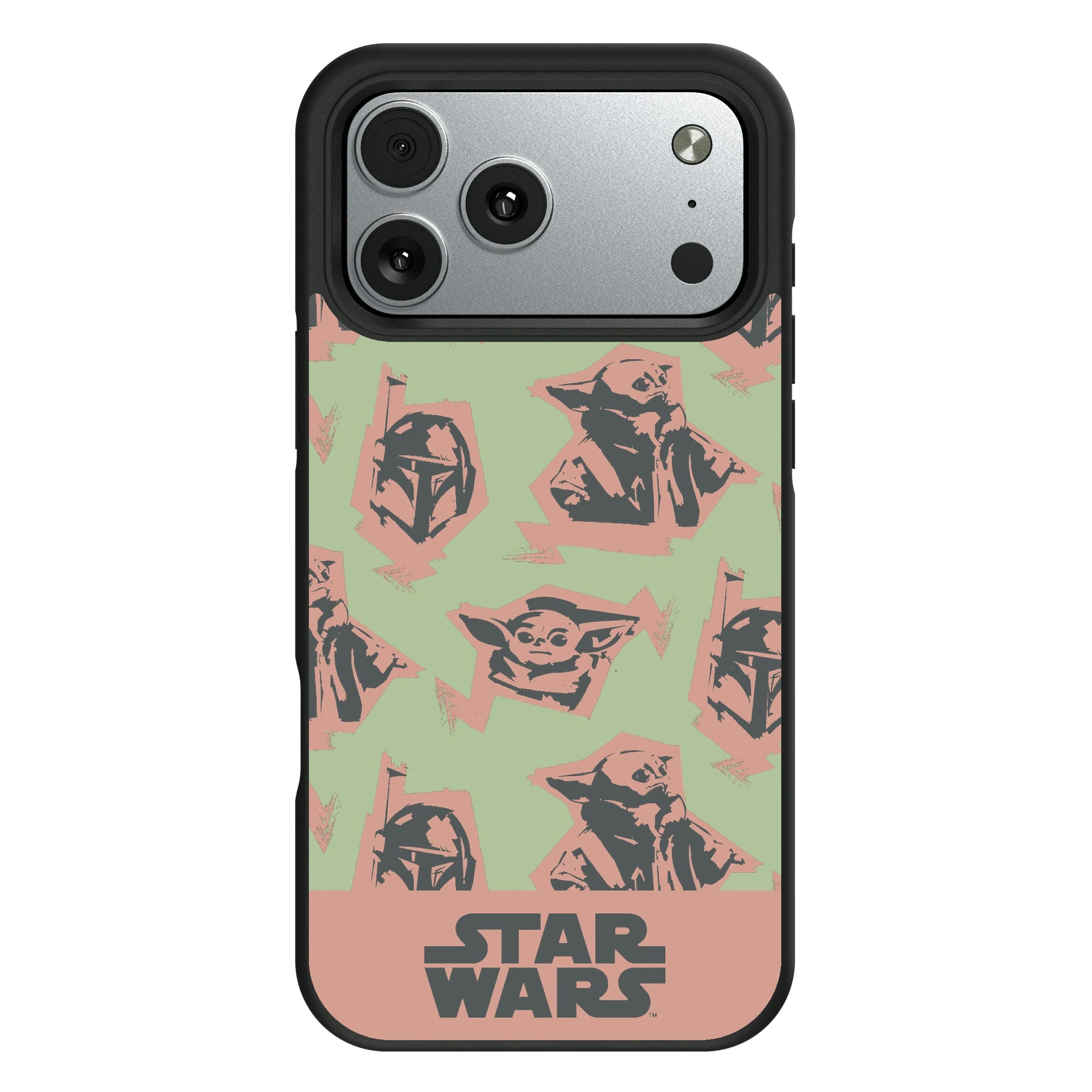 Star Wars: The Mandalorian Grogu Pattern iPhone Bump Phone Case for Apple iPhone#Device_iPhone 17 Pro Max