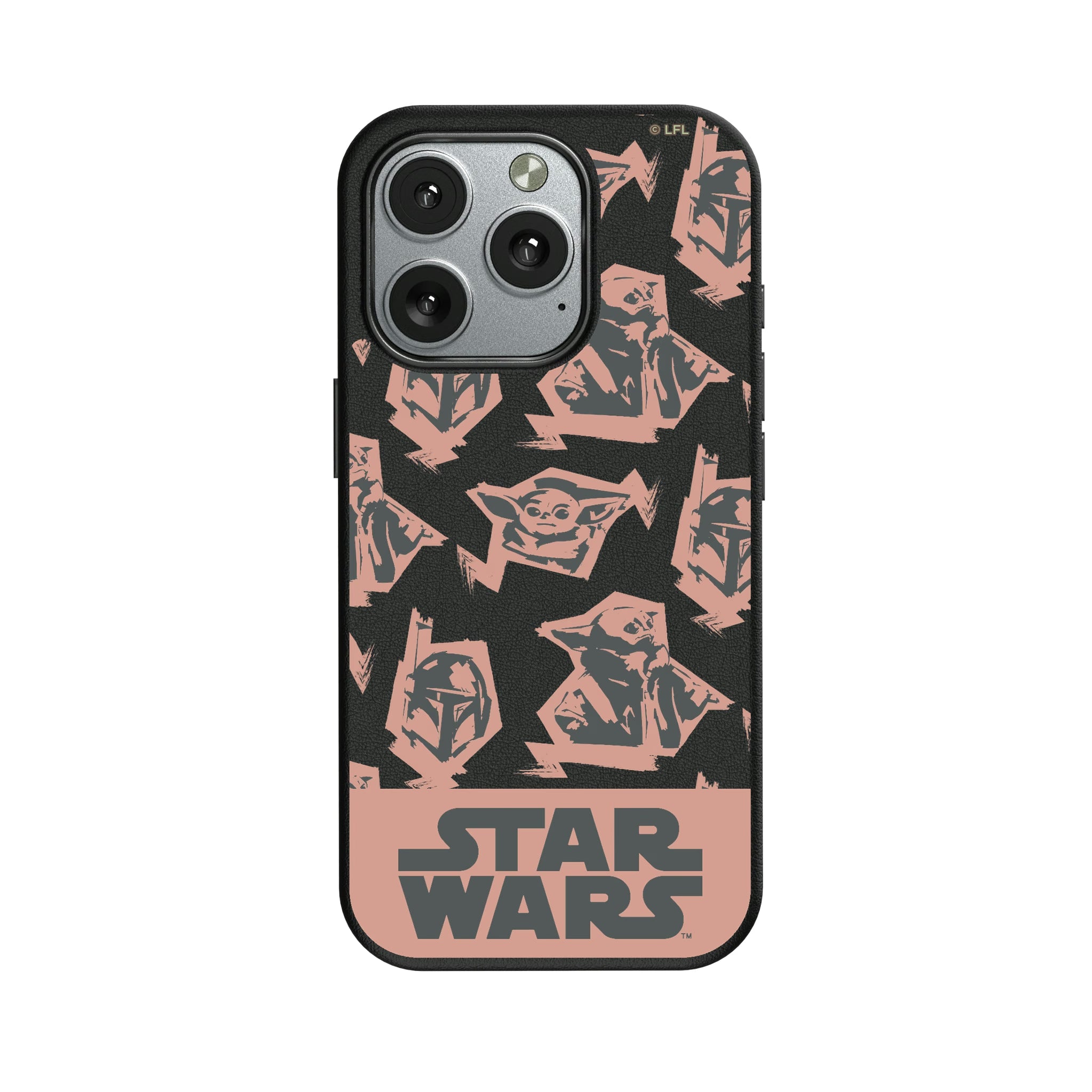 Star Wars: The Mandalorian Grogu Pattern iPhone MagSafe Compatible Phone Case for Apple iPhone