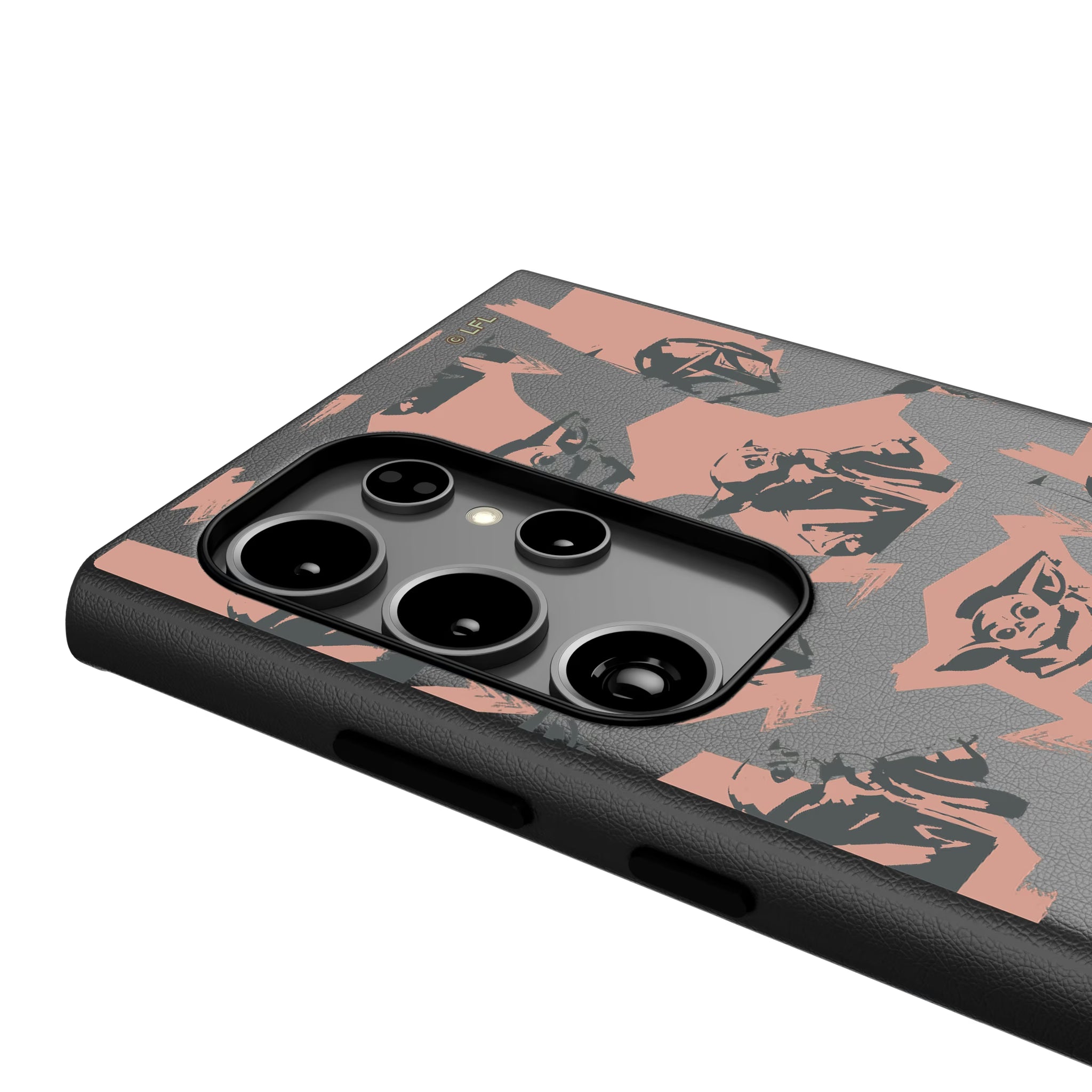 Star Wars: The Mandalorian Grogu Pattern Galaxy MagSafe Compatible Phone Case for Samsung Galaxy - Detail
