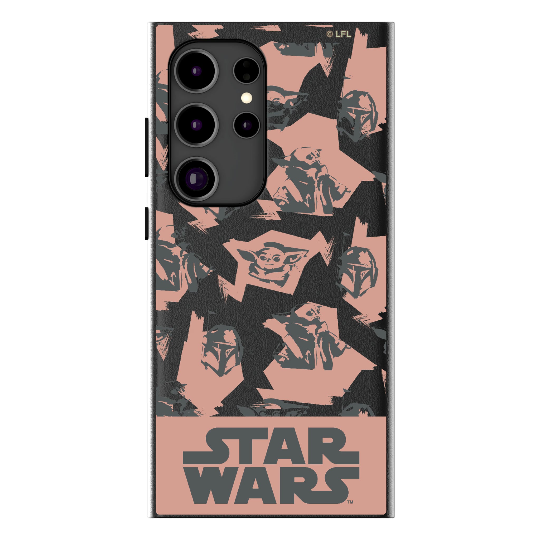 Star Wars: The Mandalorian Grogu Pattern Galaxy MagSafe Compatible Phone Case for Samsung Galaxy