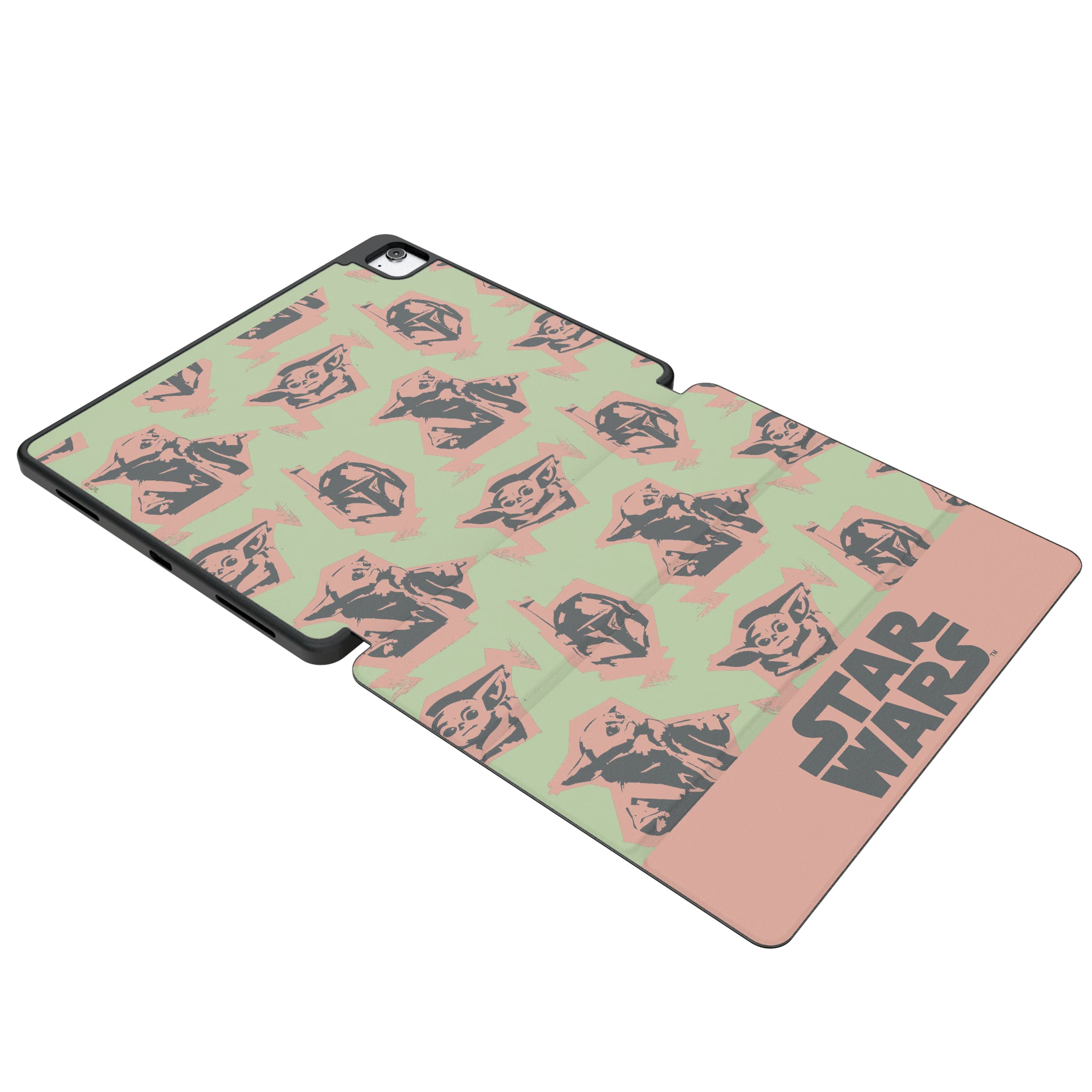 Star Wars: The Mandalorian Grogu Pattern iPad Tablet Case for Apple iPad
