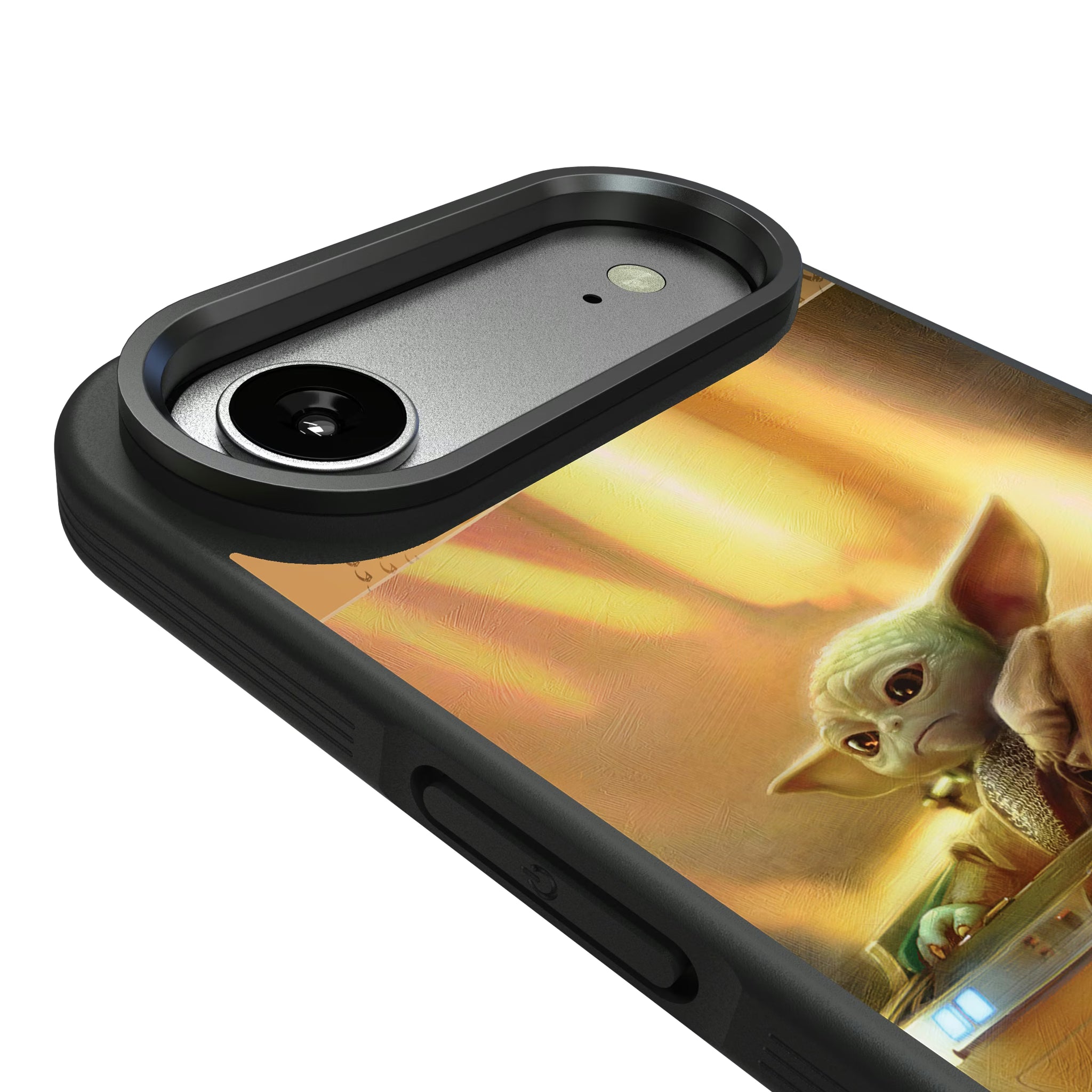 Star Wars: The Mandalorian Grogu Portrait iPhone Bump Phone Case for Apple iPhone - Detail#Device_iPhone Air