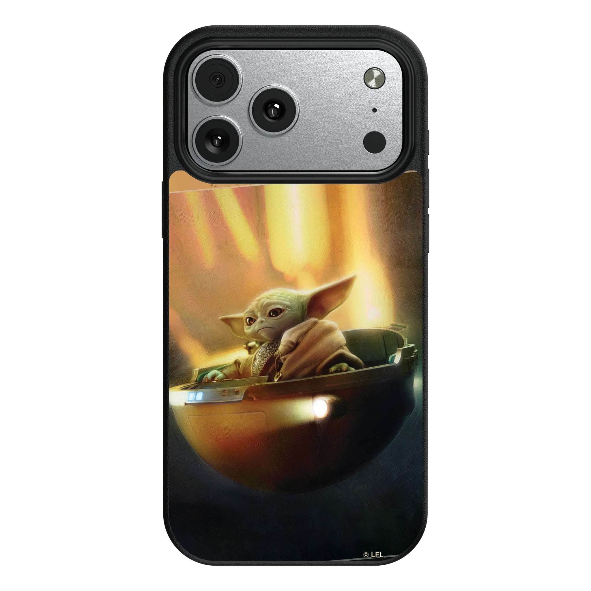 Star Wars: The Mandalorian Grogu Portrait iPhone MagSafe Compatible Phone Case for Apple iPhone#Device_iPhone 17 Pro Max