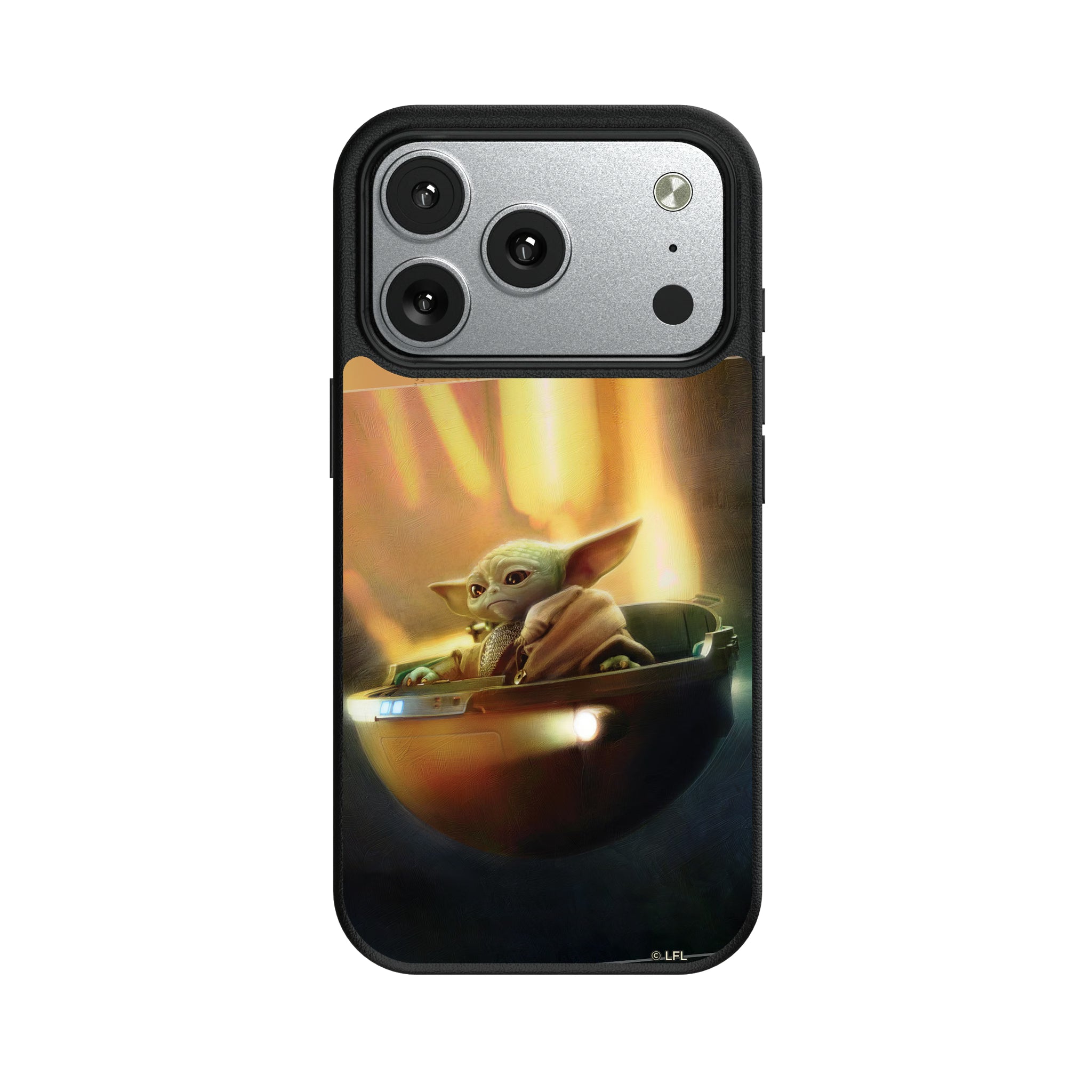 Star Wars: The Mandalorian Grogu Portrait iPhone MagSafe Compatible Phone Case for Apple iPhone#Device_iPhone 17 Pro