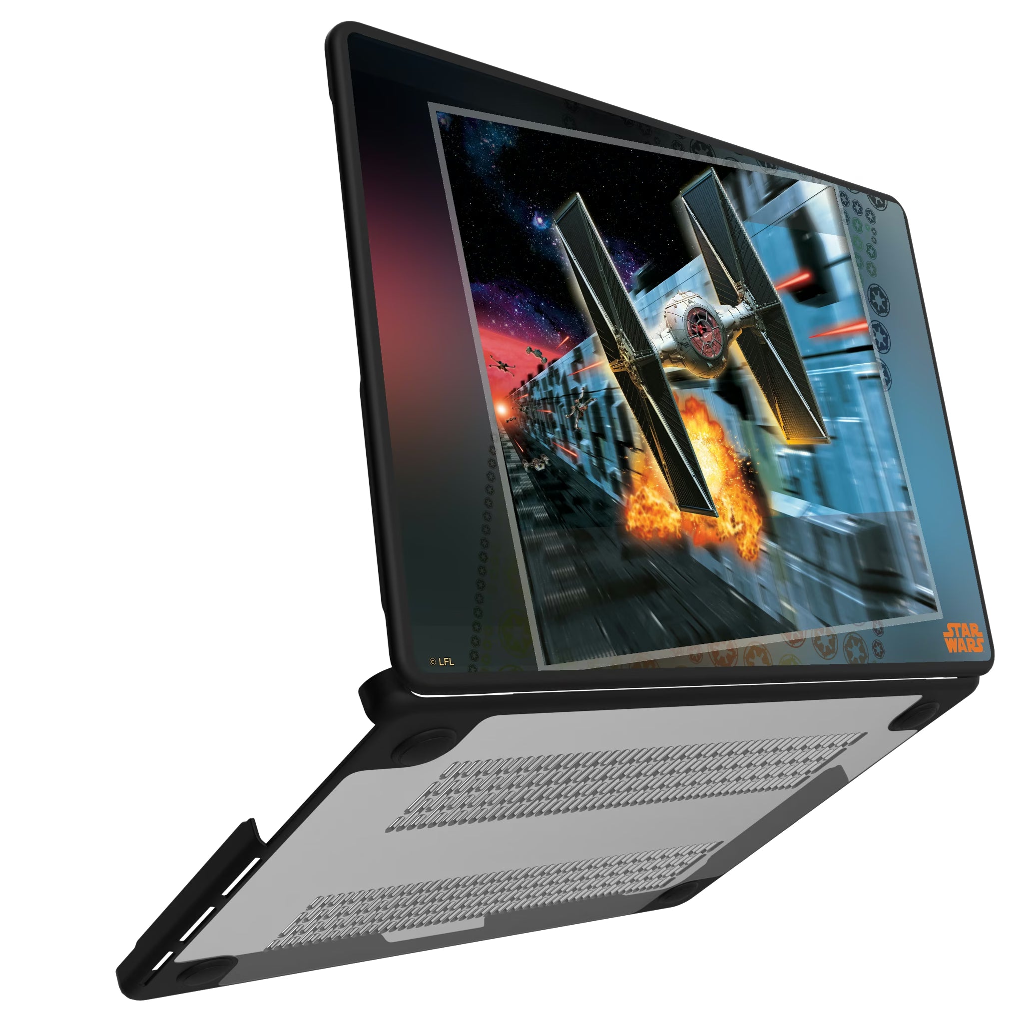 Star Wars TIE Fighter Portrait MacBook Laptop Case for Apple MacBook#Device_MacBook Pro (14-inch, 2021) / MacBook Pro (14-inch, 2023) / MacBook Pro (14-inch, 2024)