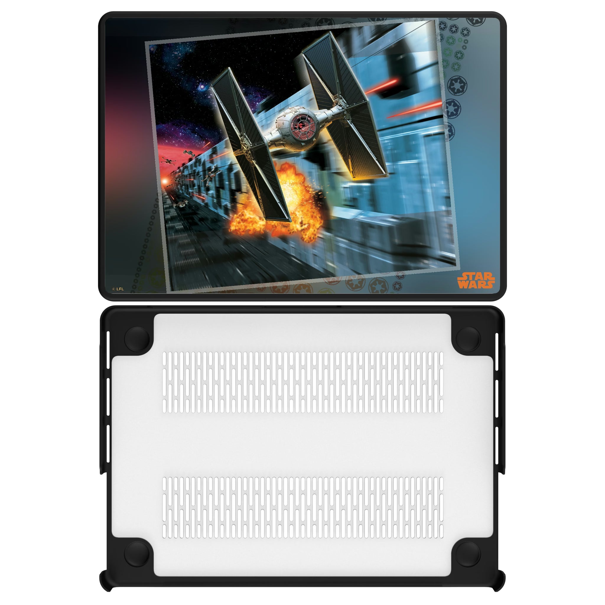 Star Wars TIE Fighter Portrait MacBook Laptop Case for Apple MacBook#Device_MacBook Pro (14-inch, 2021) / MacBook Pro (14-inch, 2023) / MacBook Pro (14-inch, 2024)