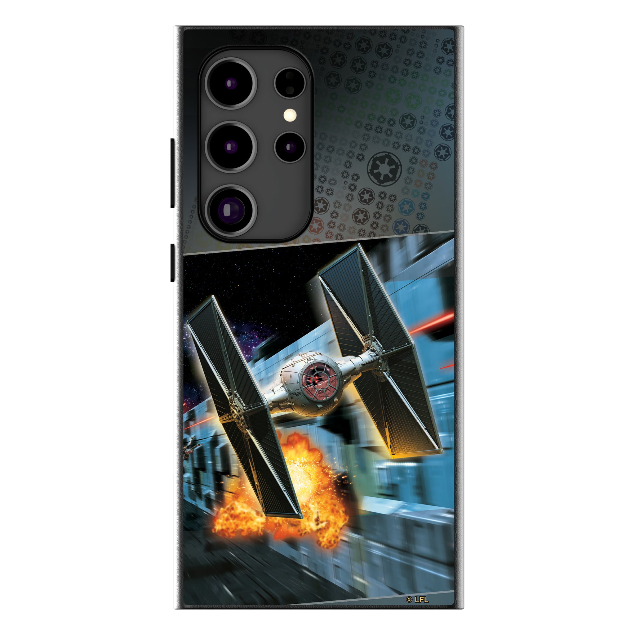 Star Wars TIE Fighter Portrait Galaxy MagSafe Compatible Phone Case for Samsung Galaxy