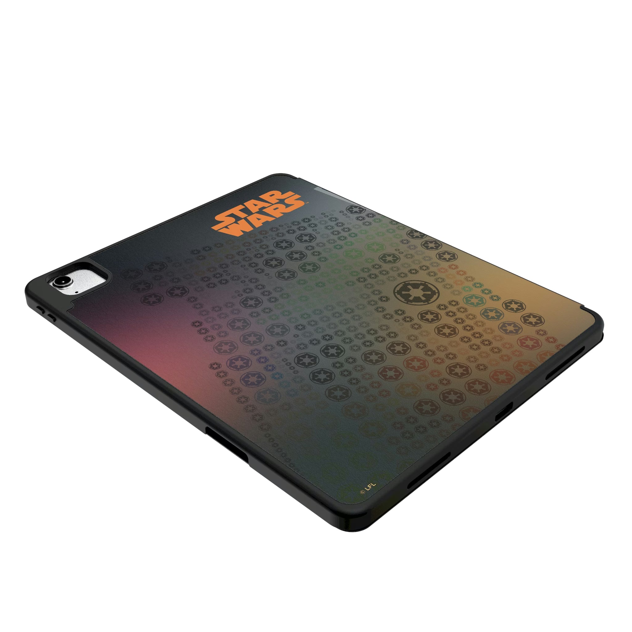 Star Wars TIE Fighter Portrait iPad Tablet Case for Apple iPad - Isometric View