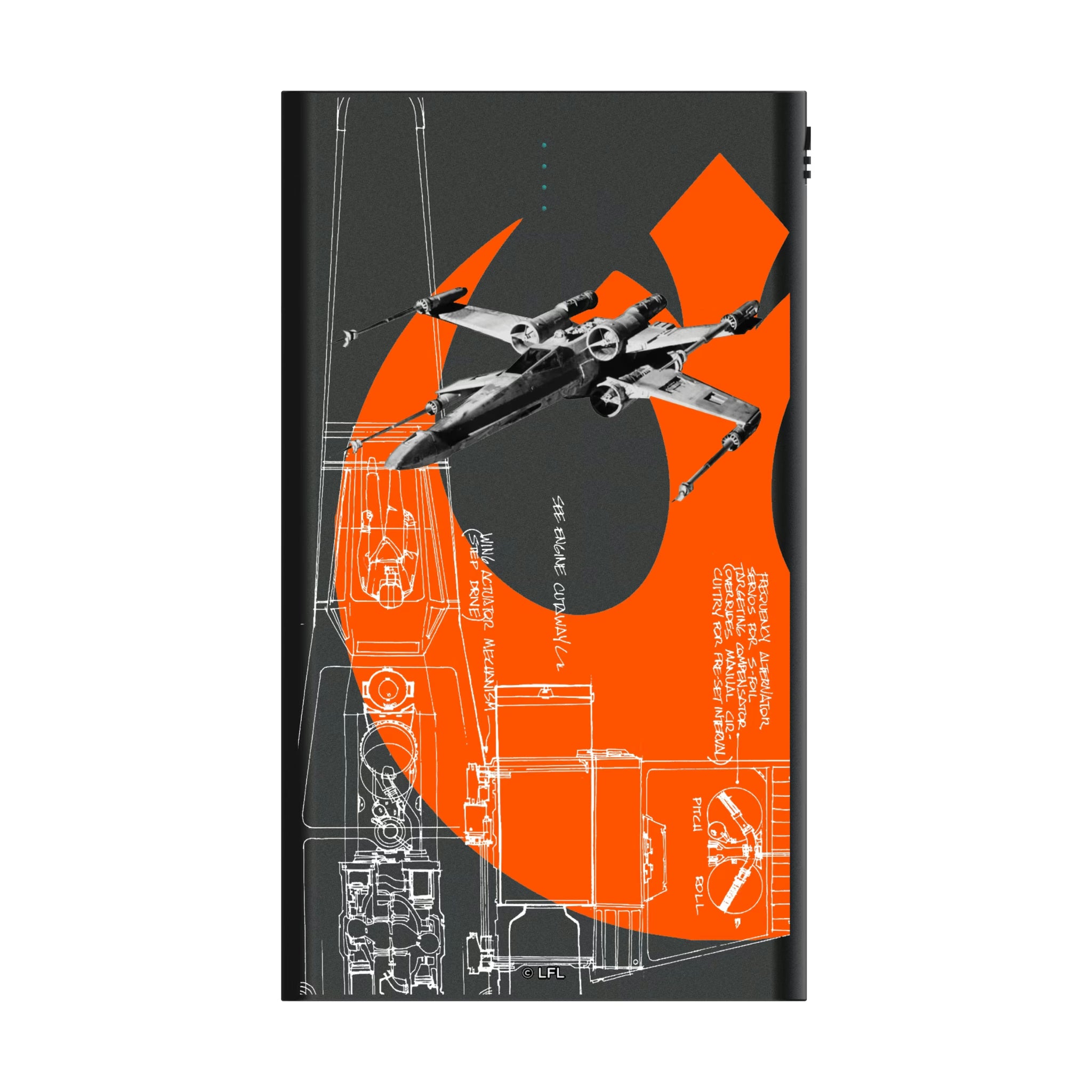 Star Wars X-Wing FactionTech 5000mAh Flat Powerbank