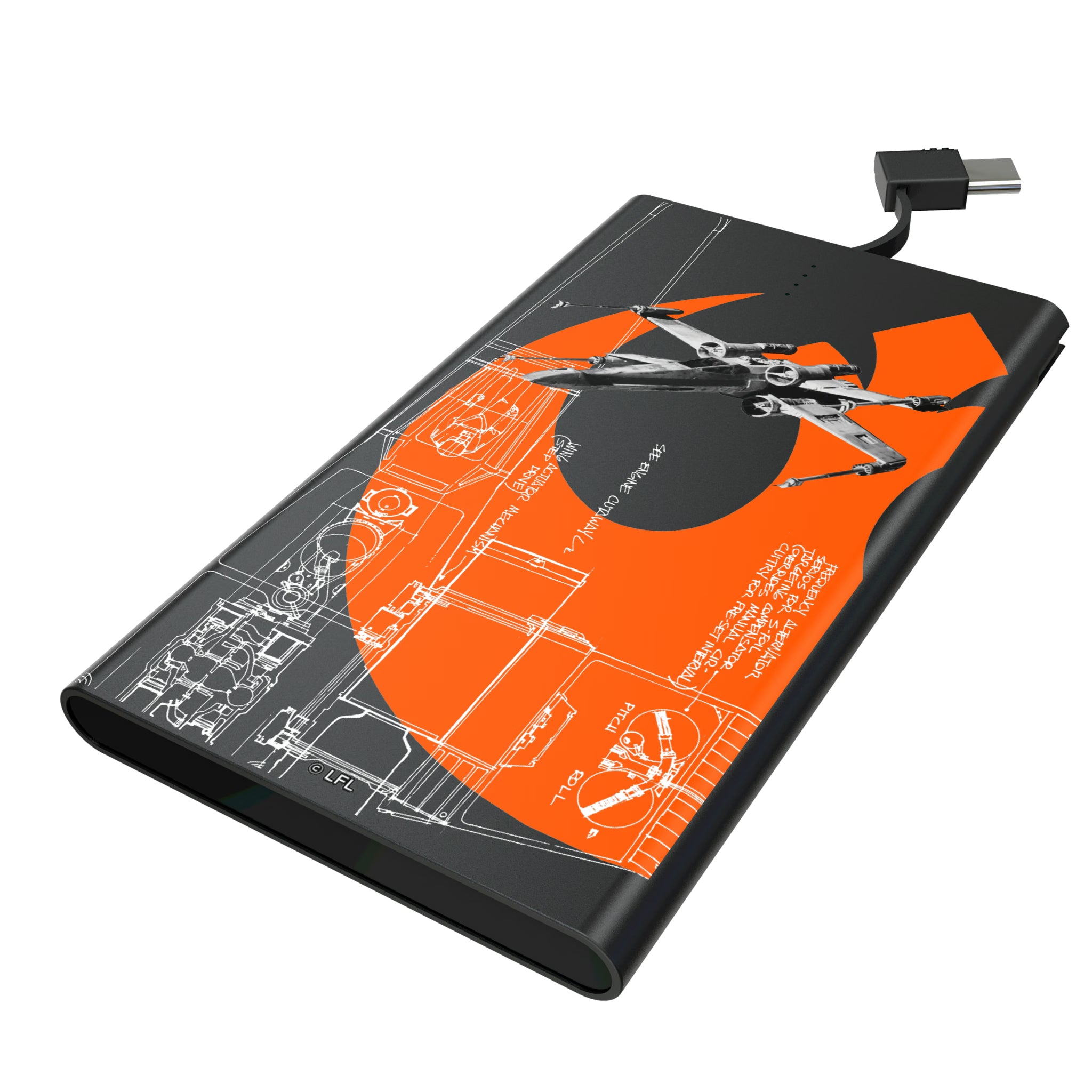 Star Wars X-Wing FactionTech 5000mAh Flat Powerbank